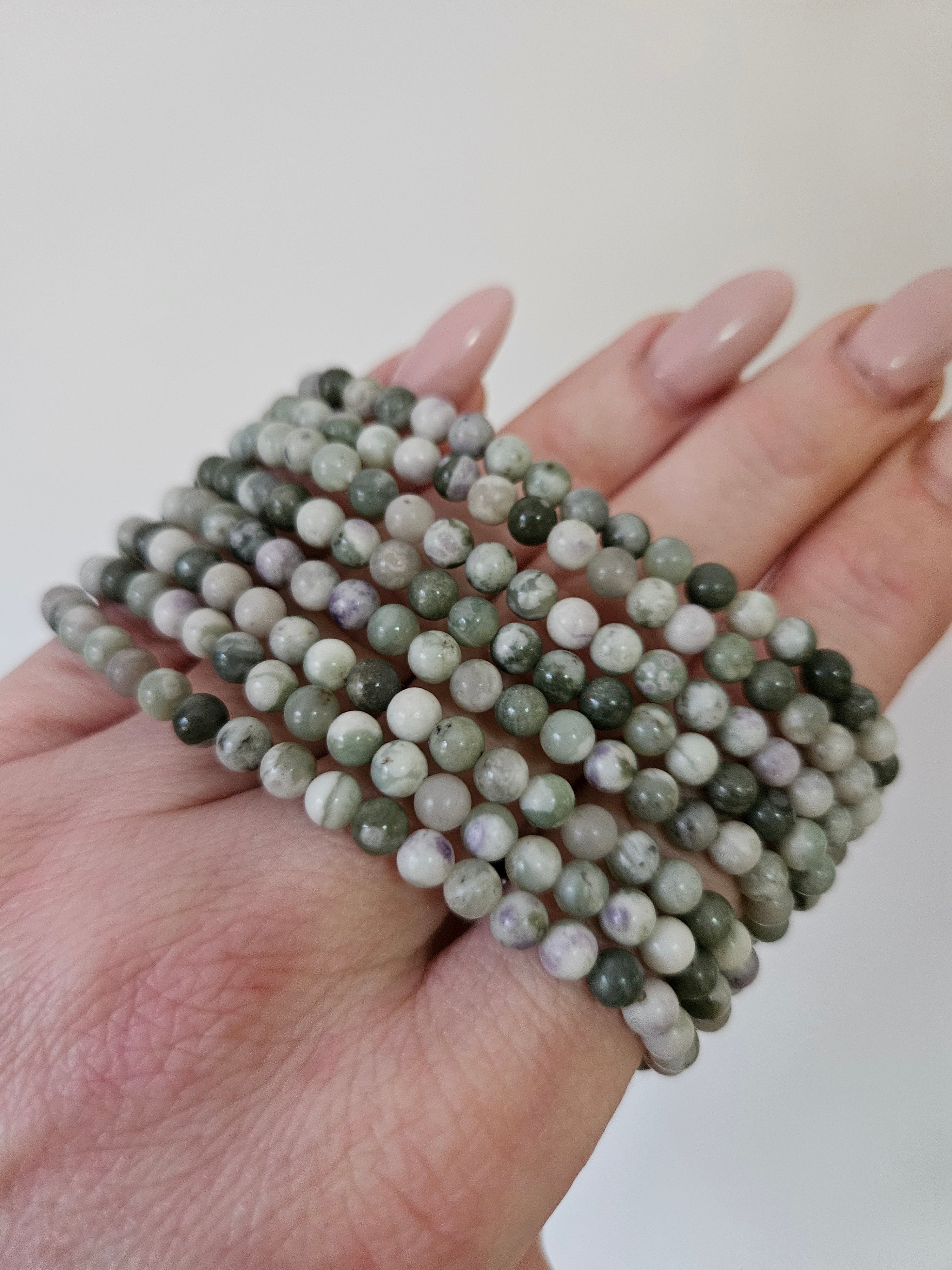 Peace Jade Bracelet | 4mm