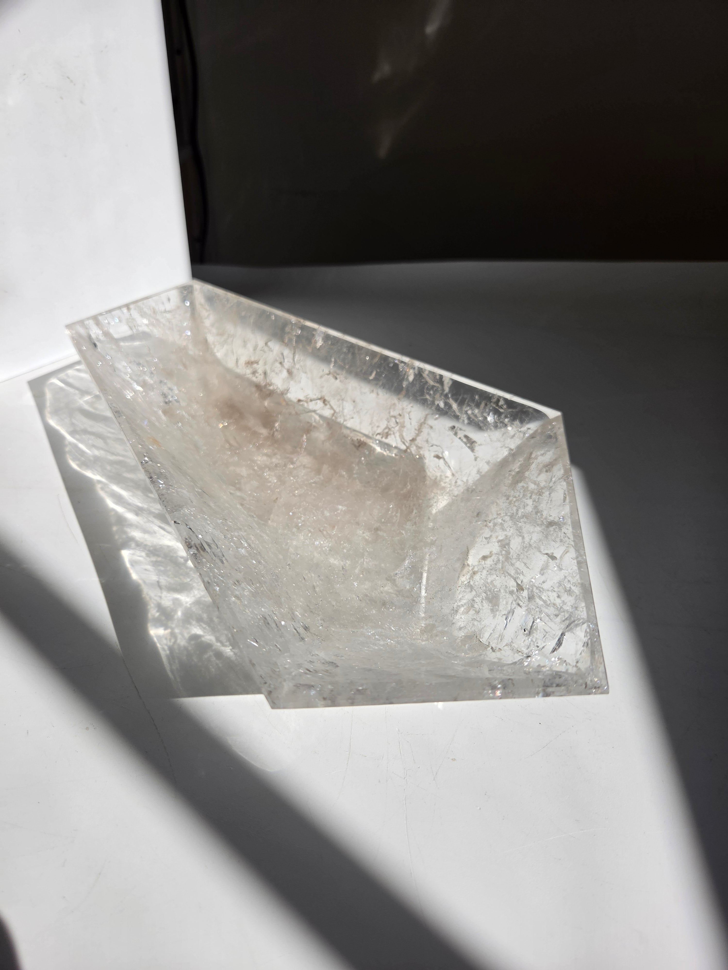 Lemurian Quartz Statement Bowl