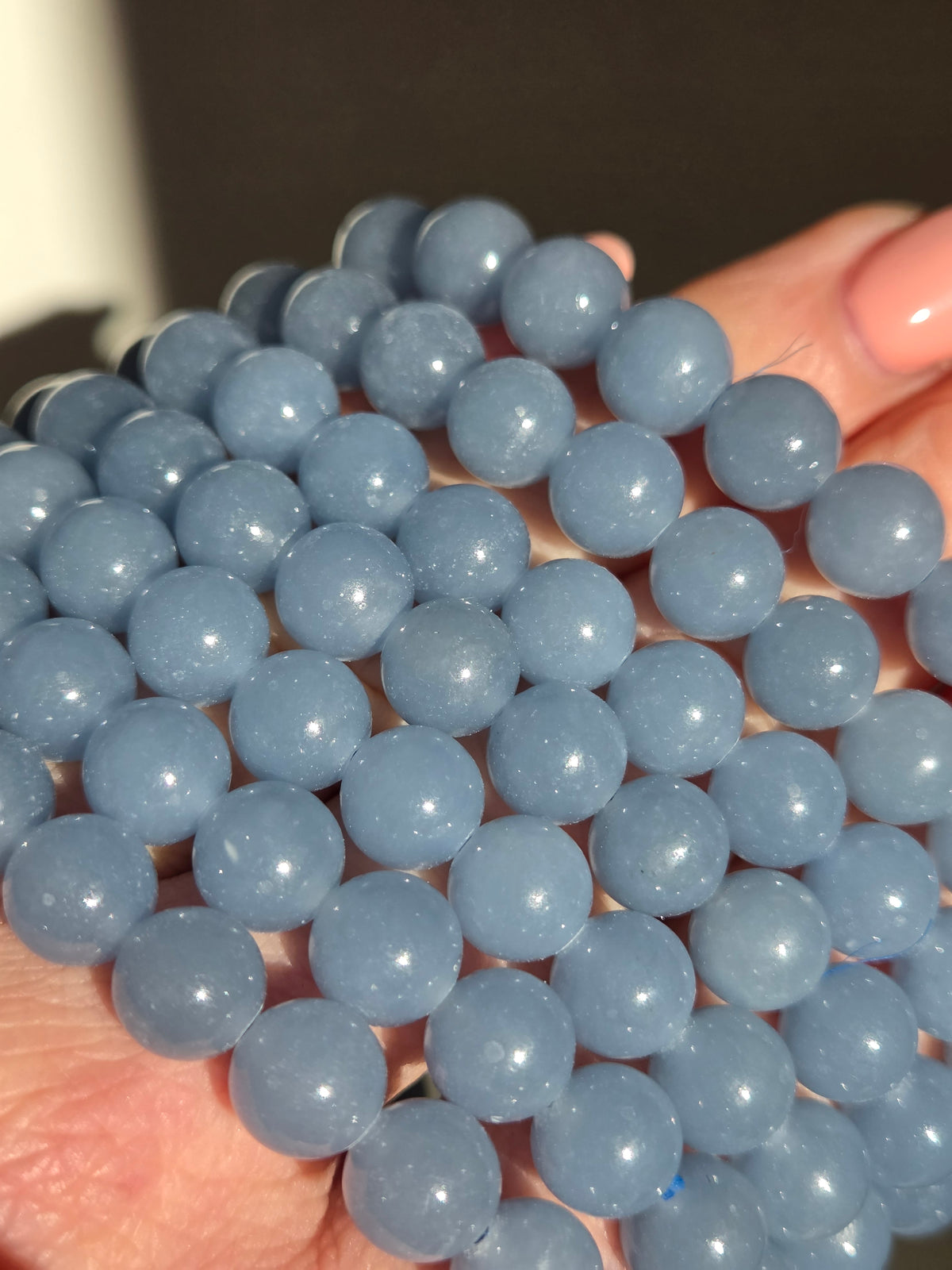 Angelite Bracelet | 8mm
