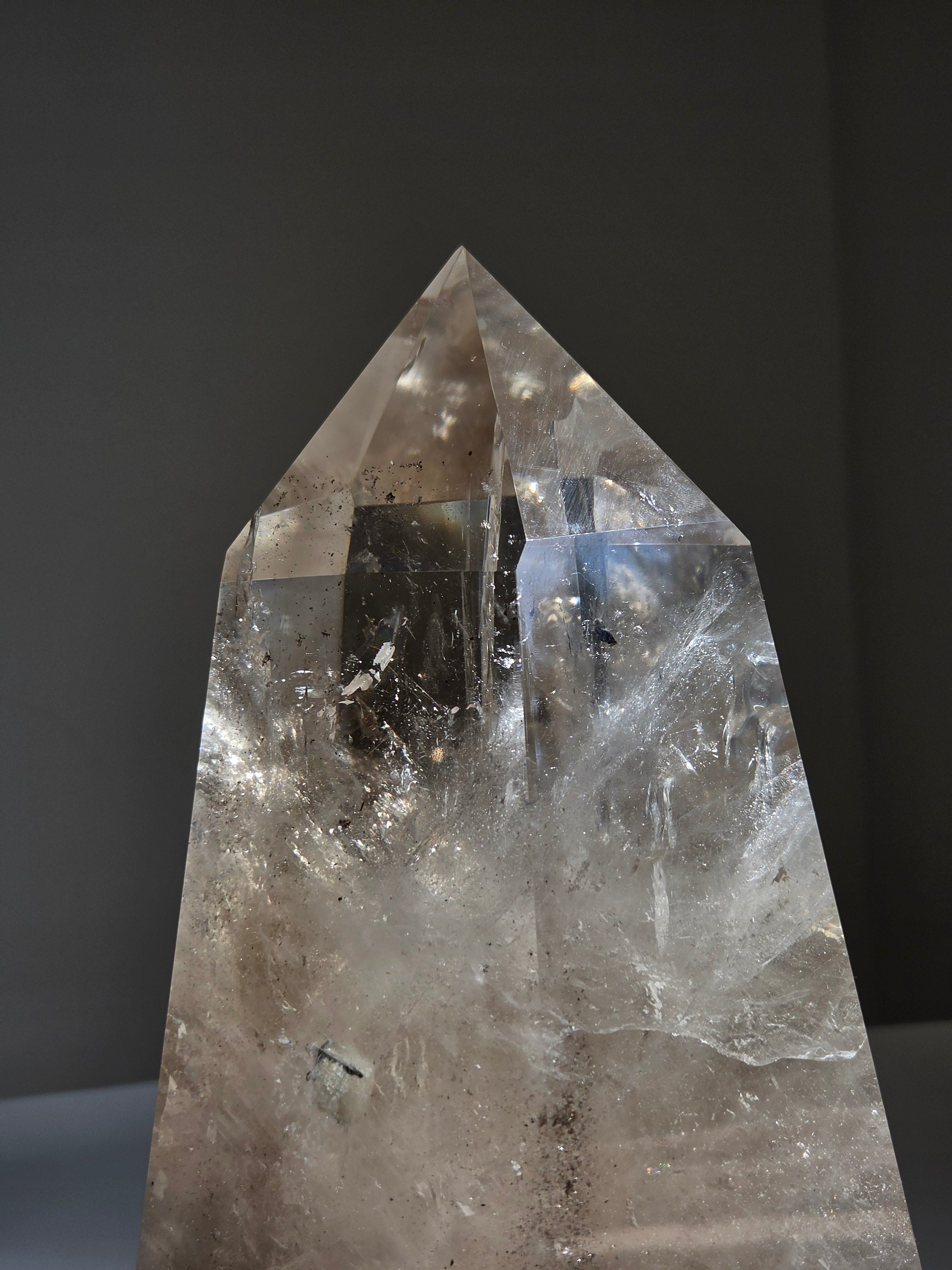 Smoky Quartz Statement Tower 002
