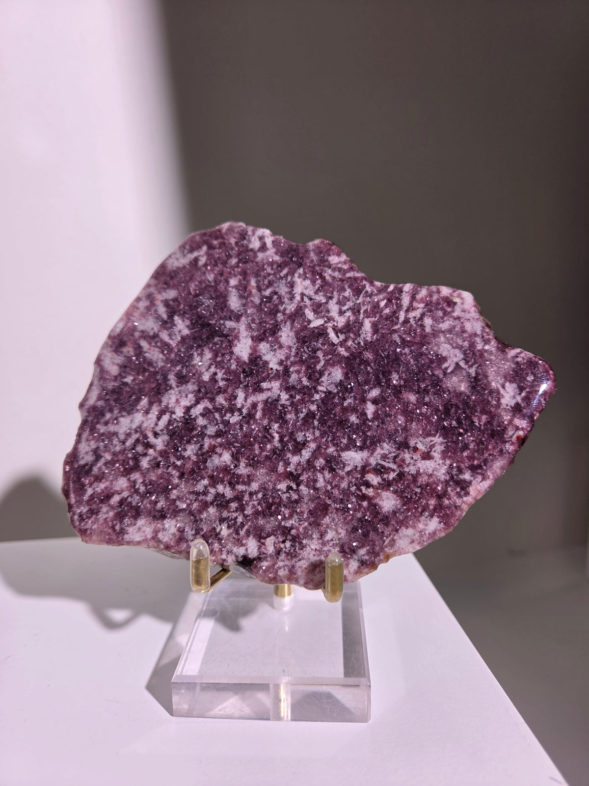 Lepidolite Slab 002