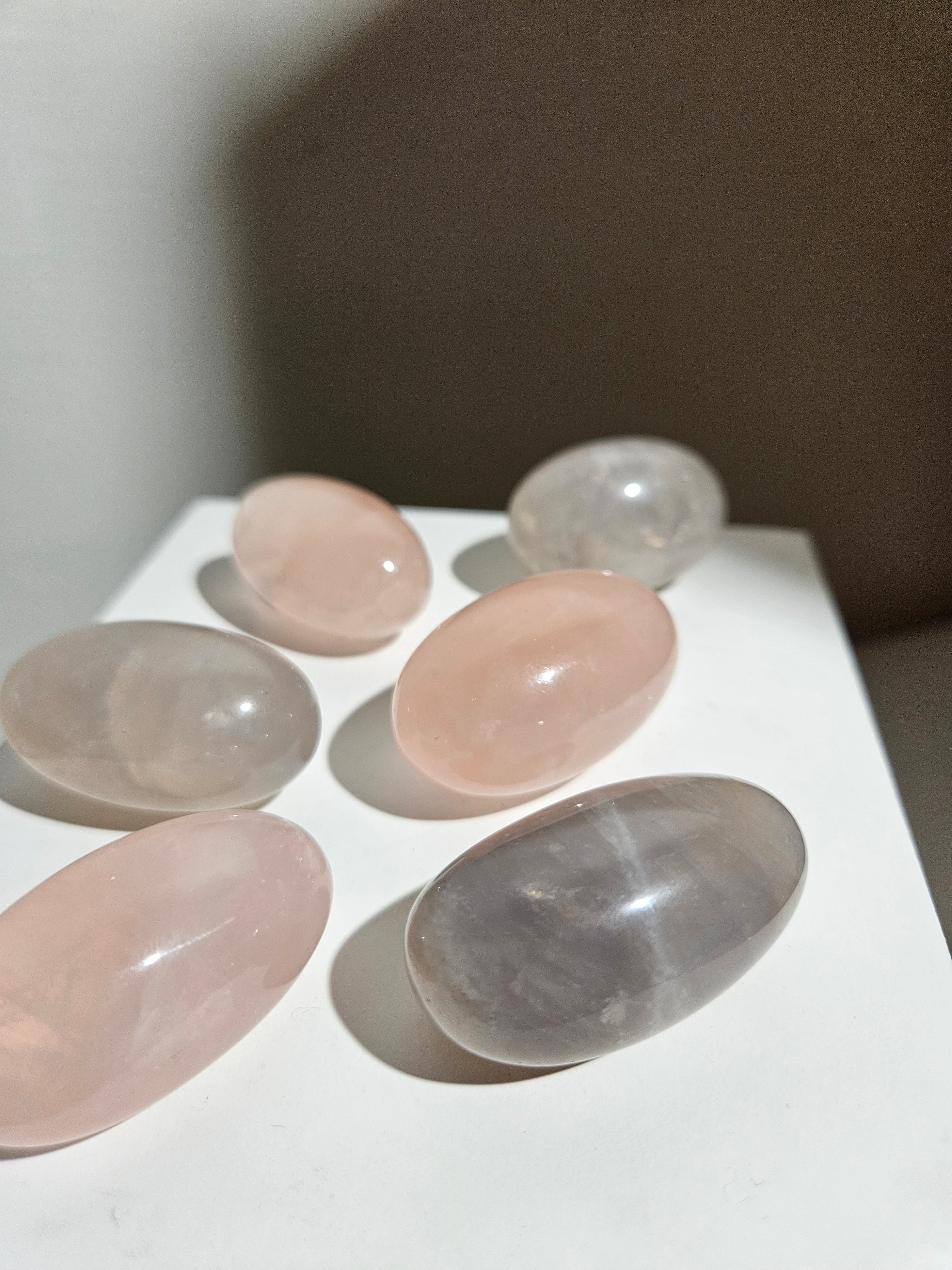 Rose Quartz Shiva Set | Intuitively selected