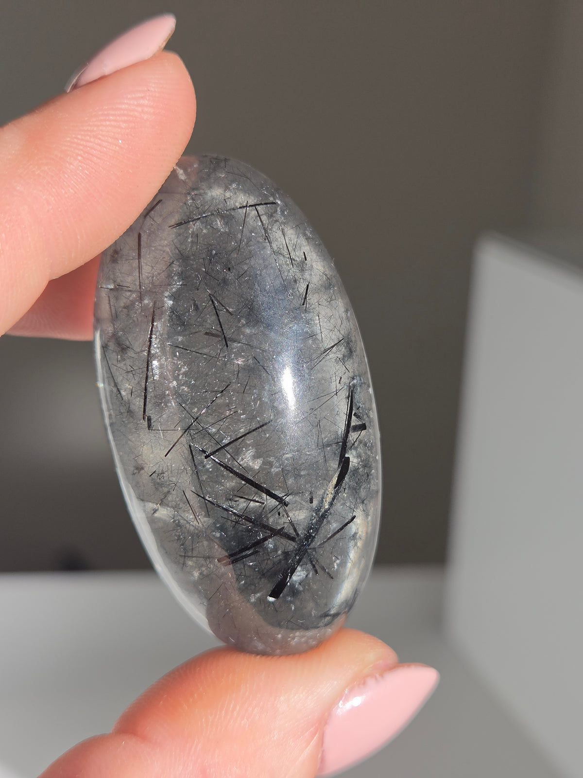 Black Tourmaline x Quartz Shiva 004