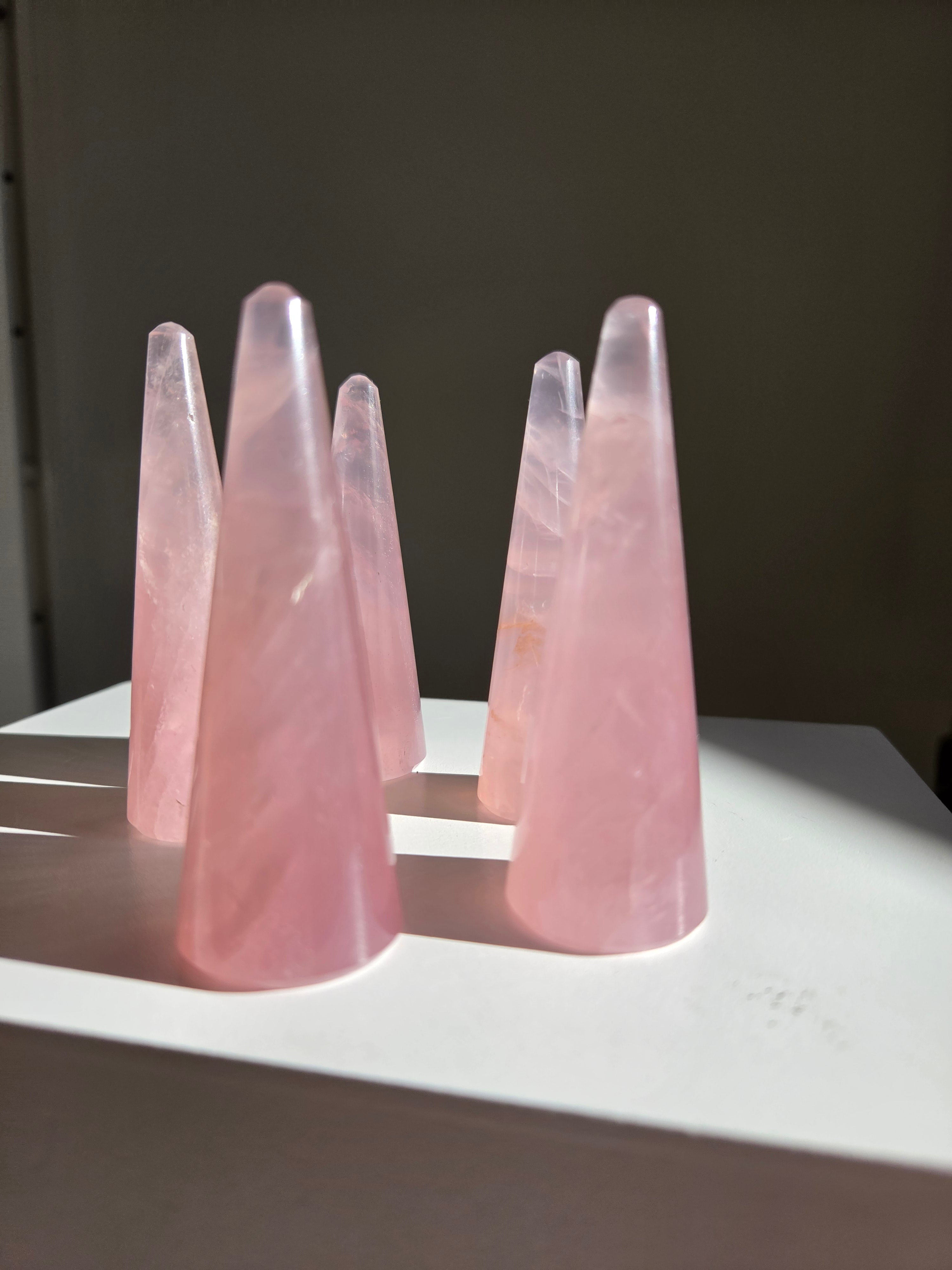 Rose Quartz Ring Holder
