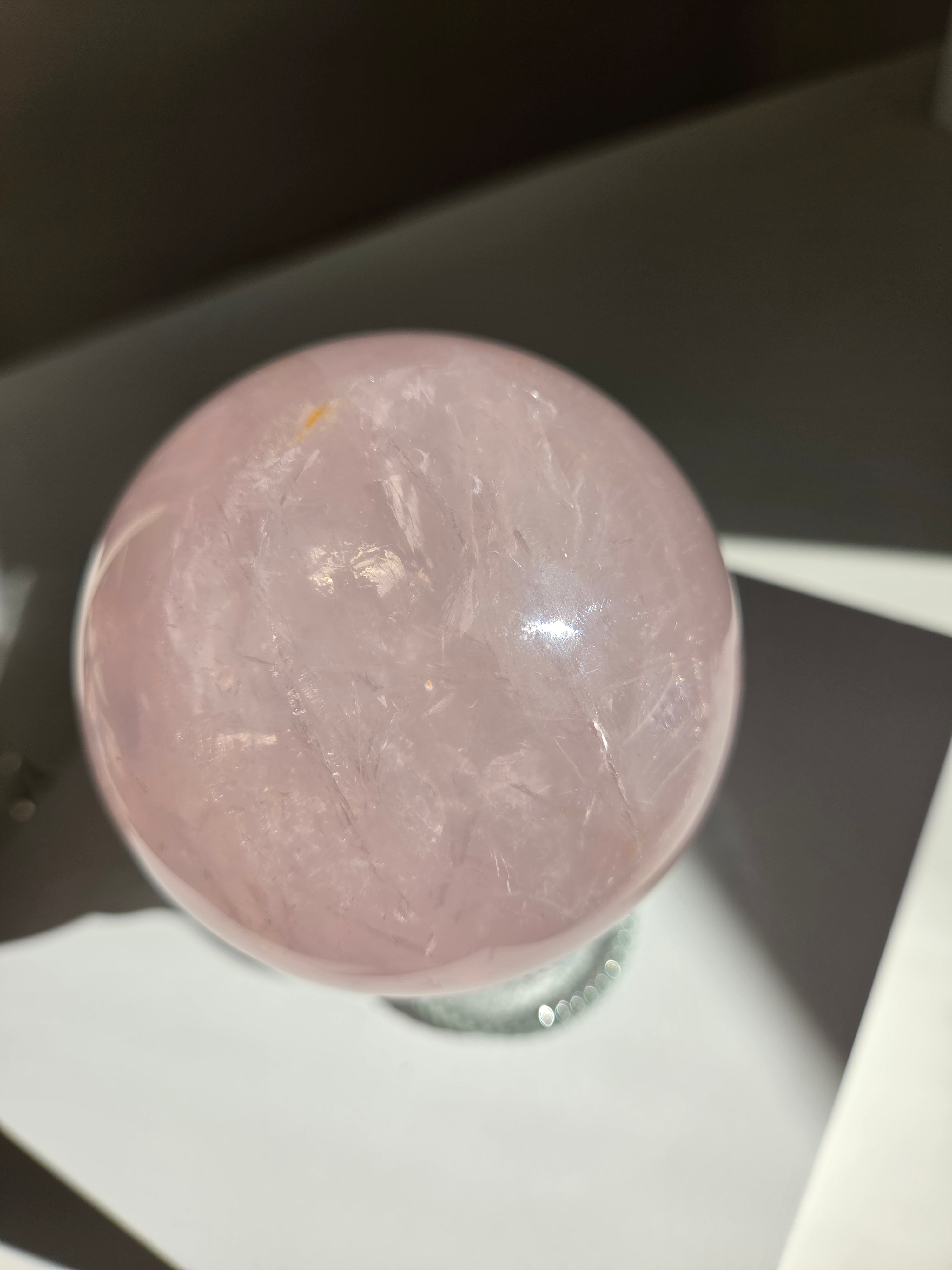 Rose Quartz Sphere 023