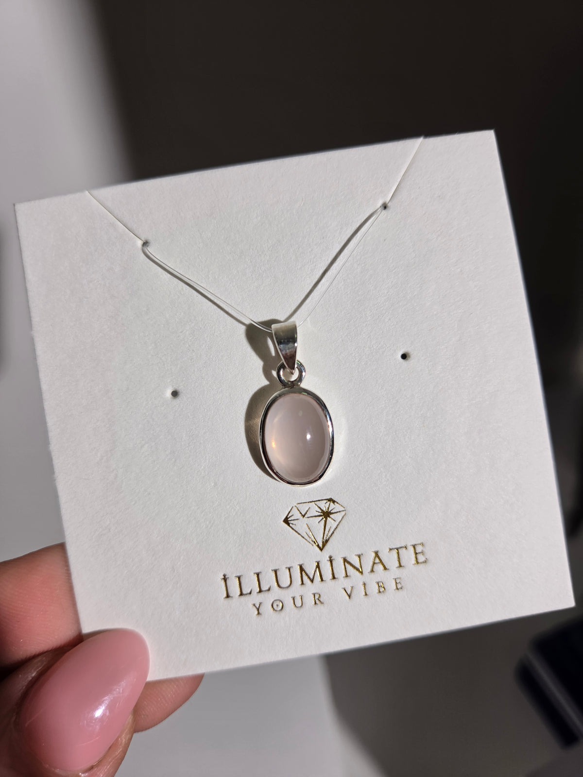 Rose Quartz Pendant 004