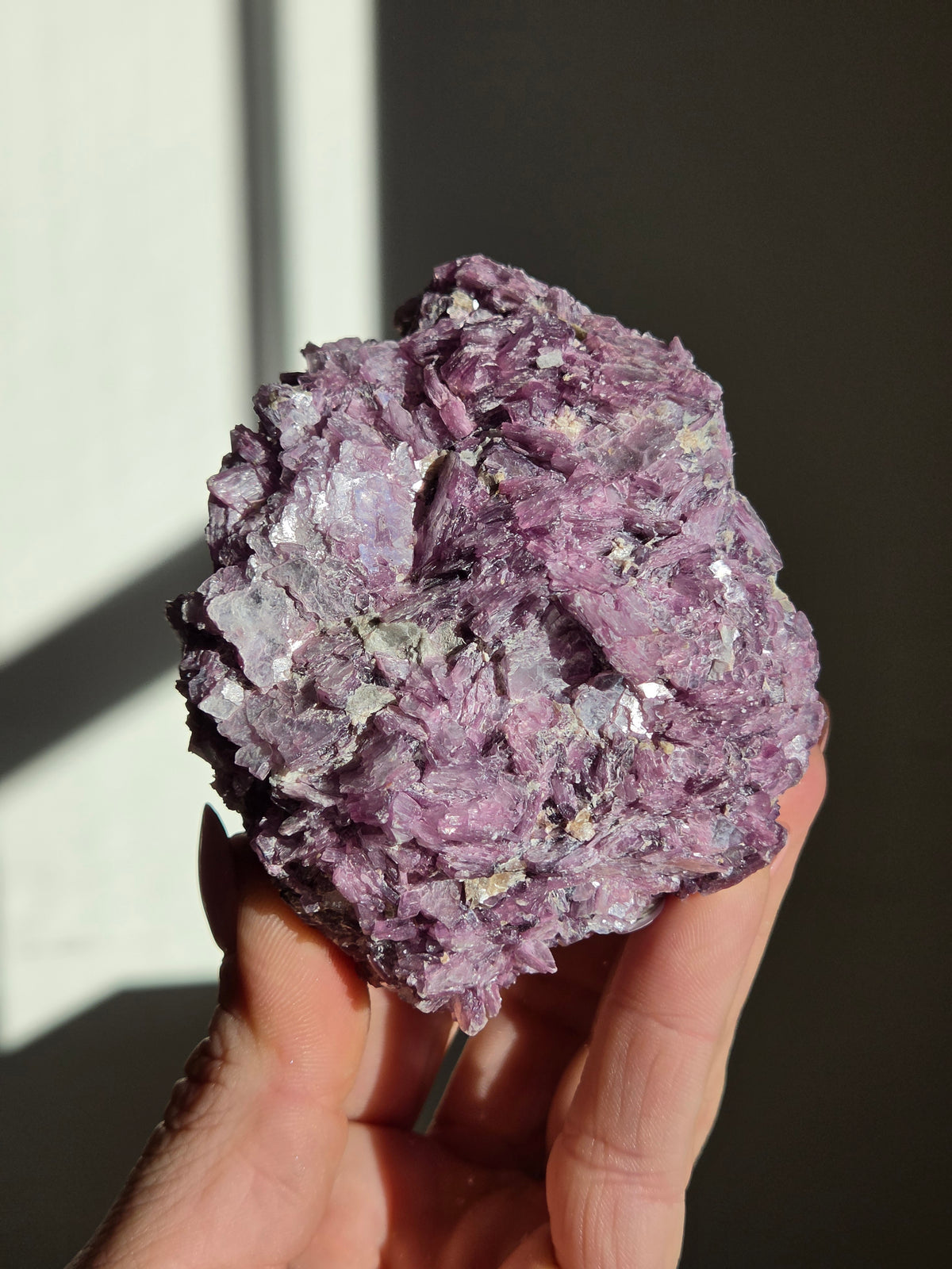 Raw Gem Lepidolite 008