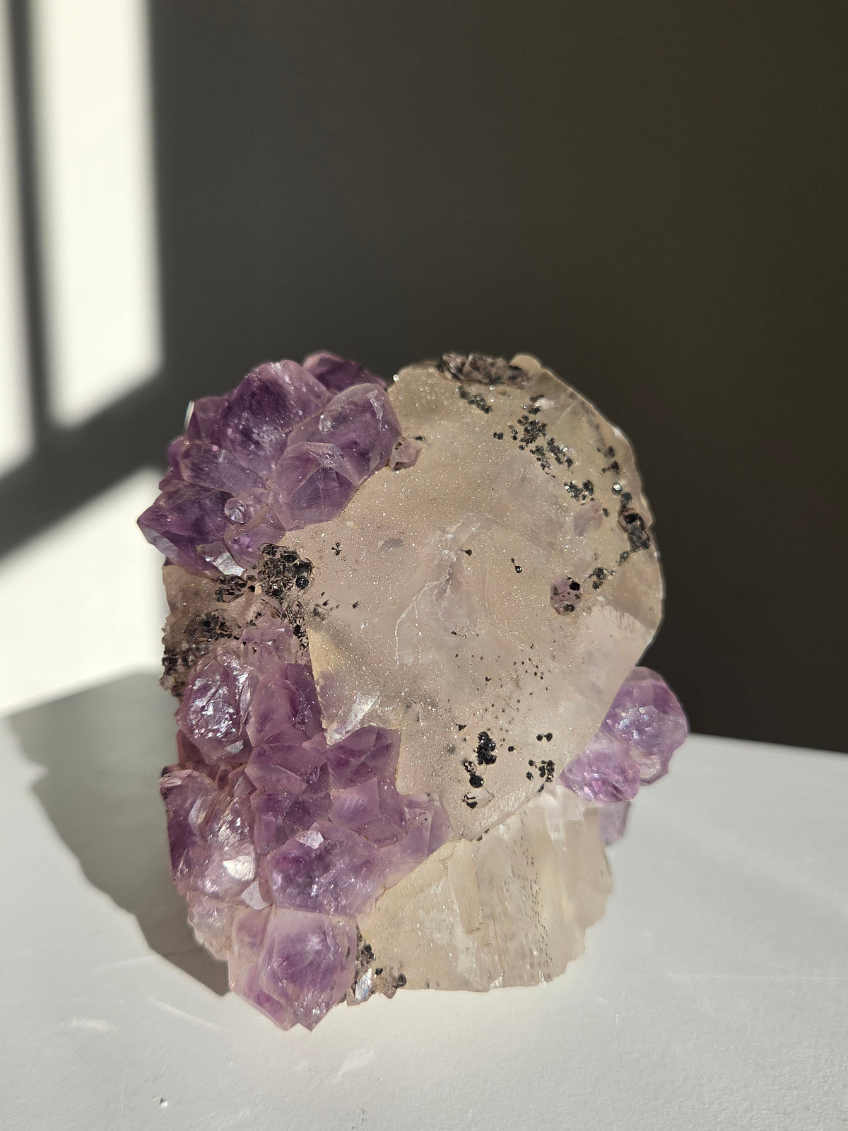 Amethyst x Calcite 002