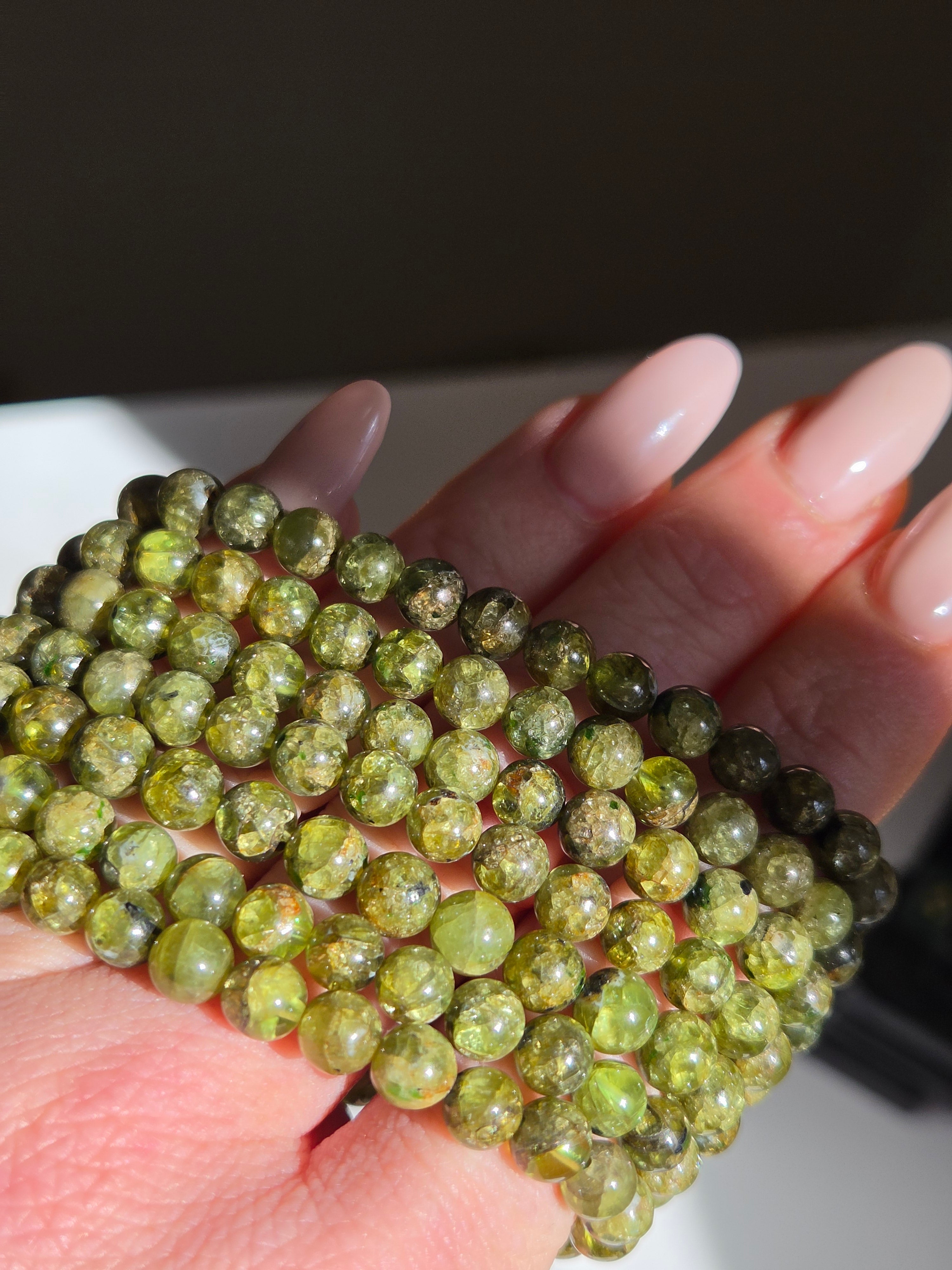 Peridot Bracelet | 6mm