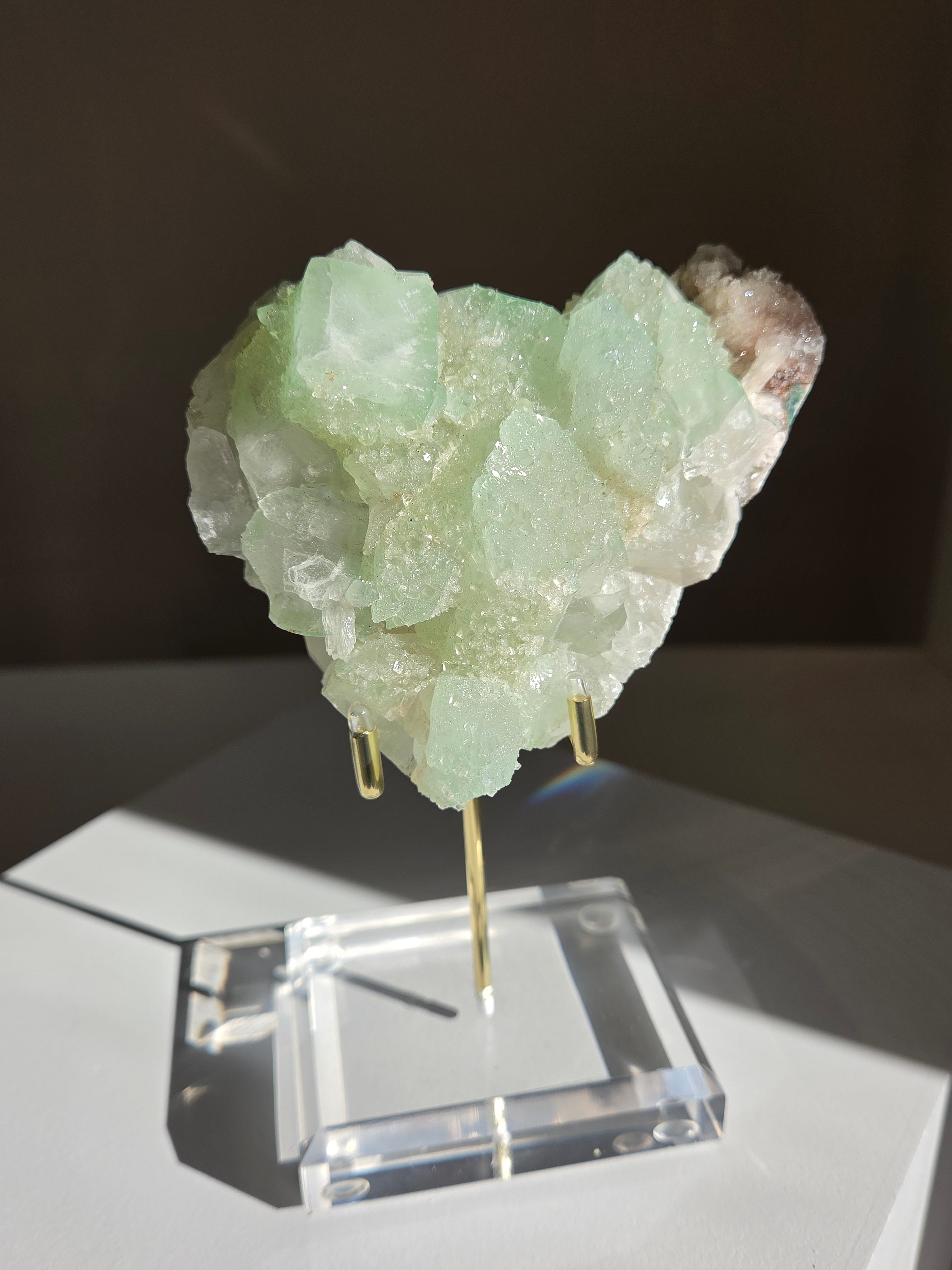 Minty Green Apophyllite 002