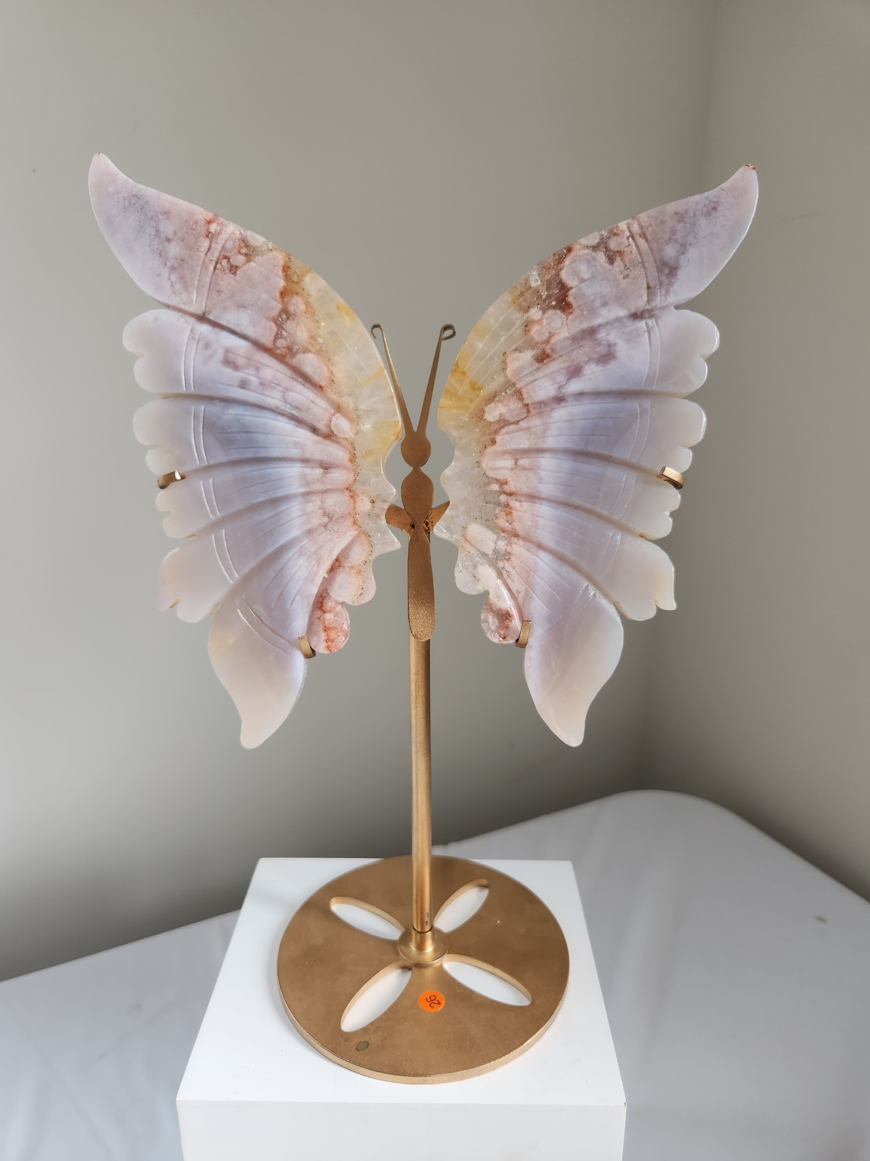 Flower Agate Butterfly