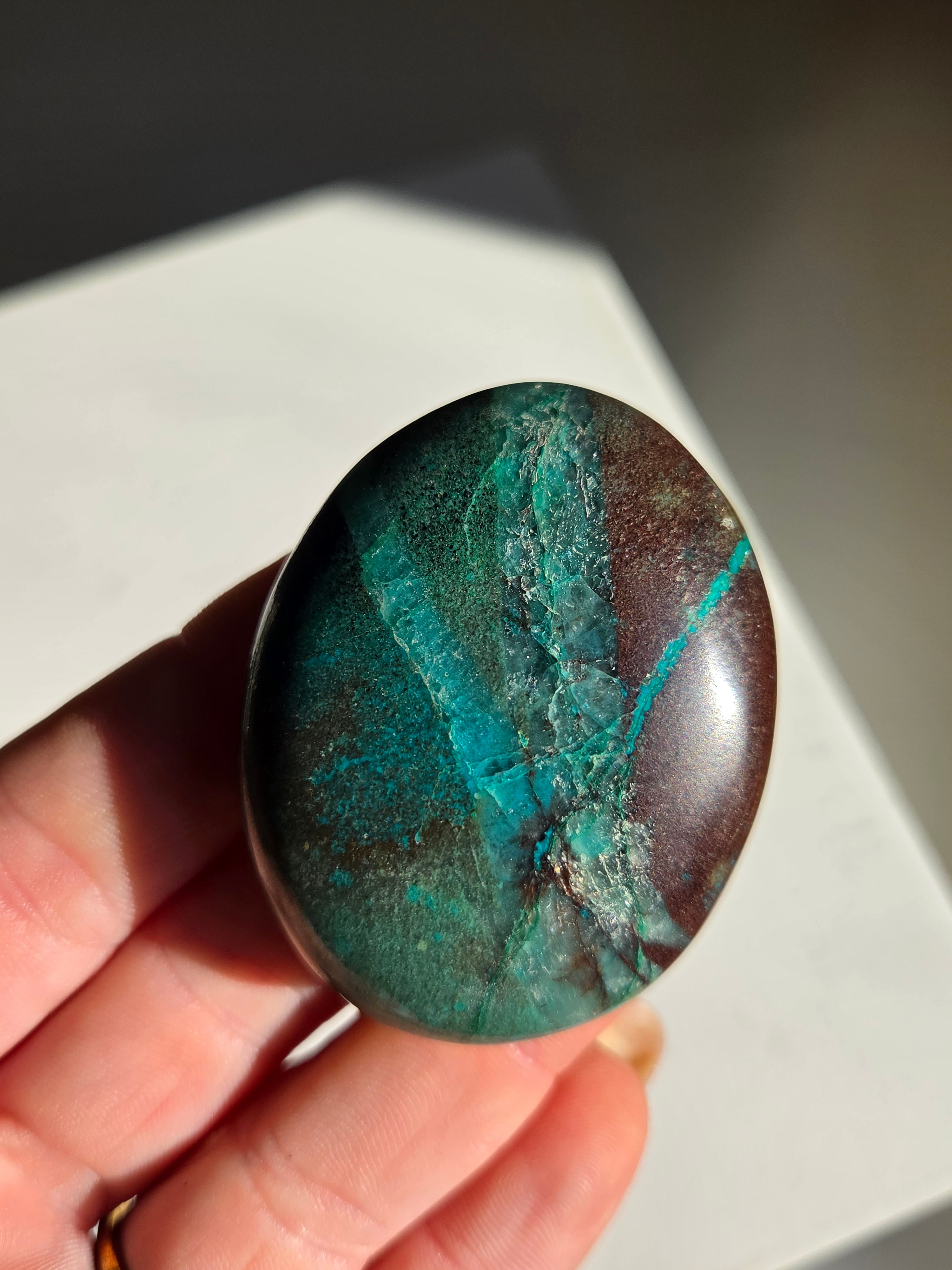 Chrysocolla Palm 001