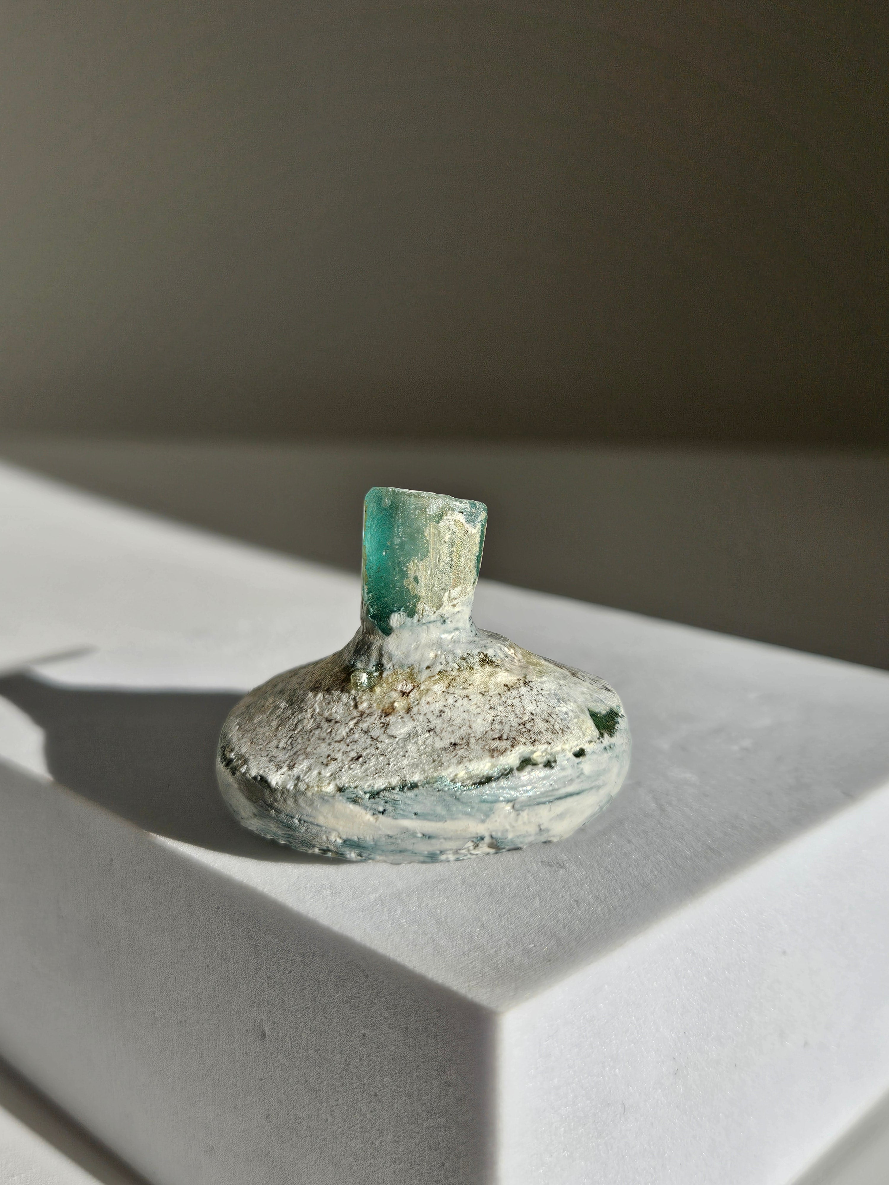 Roman Glass Bottle 004