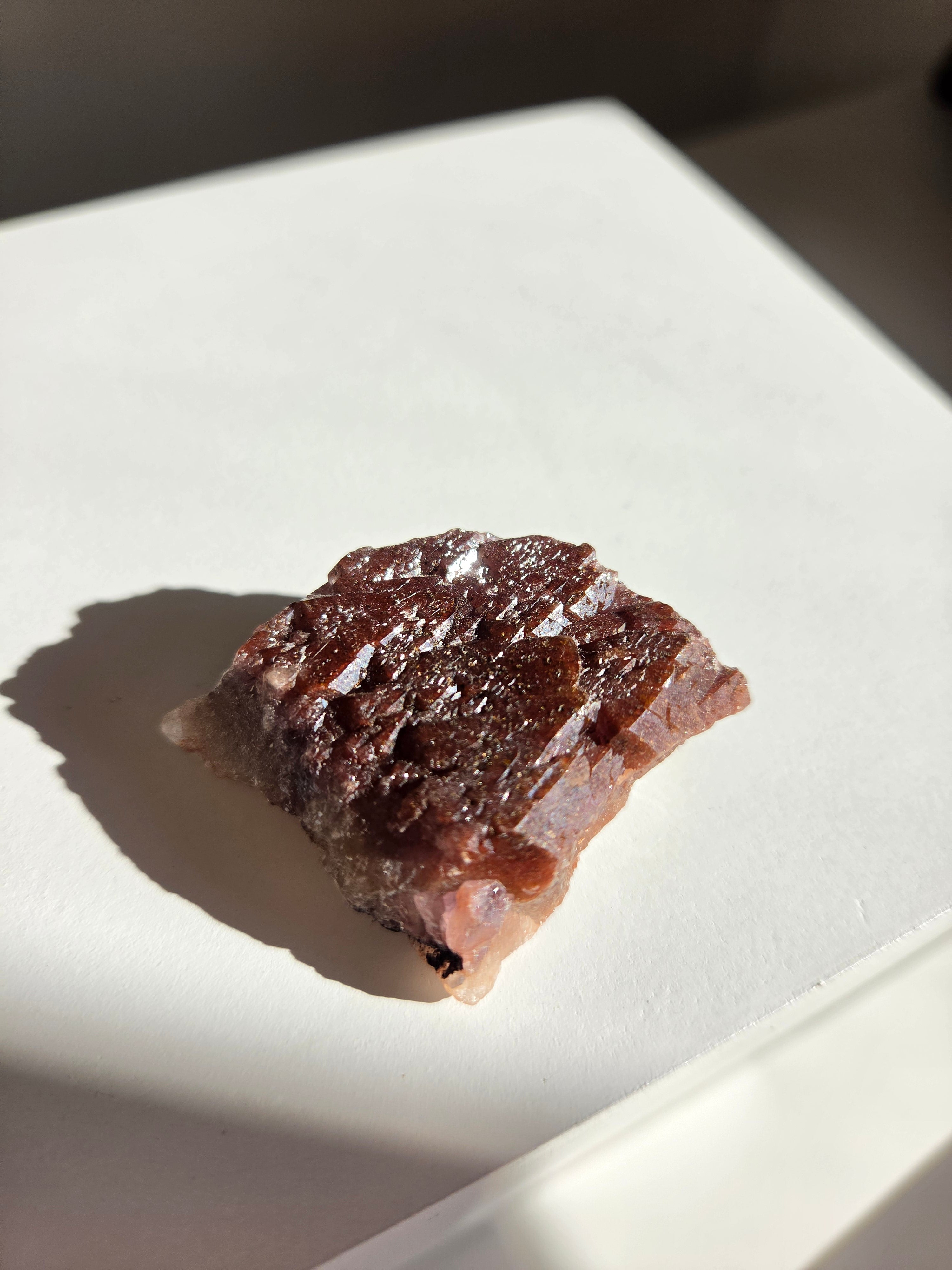 Hematite on Quartz x Amethyst 002