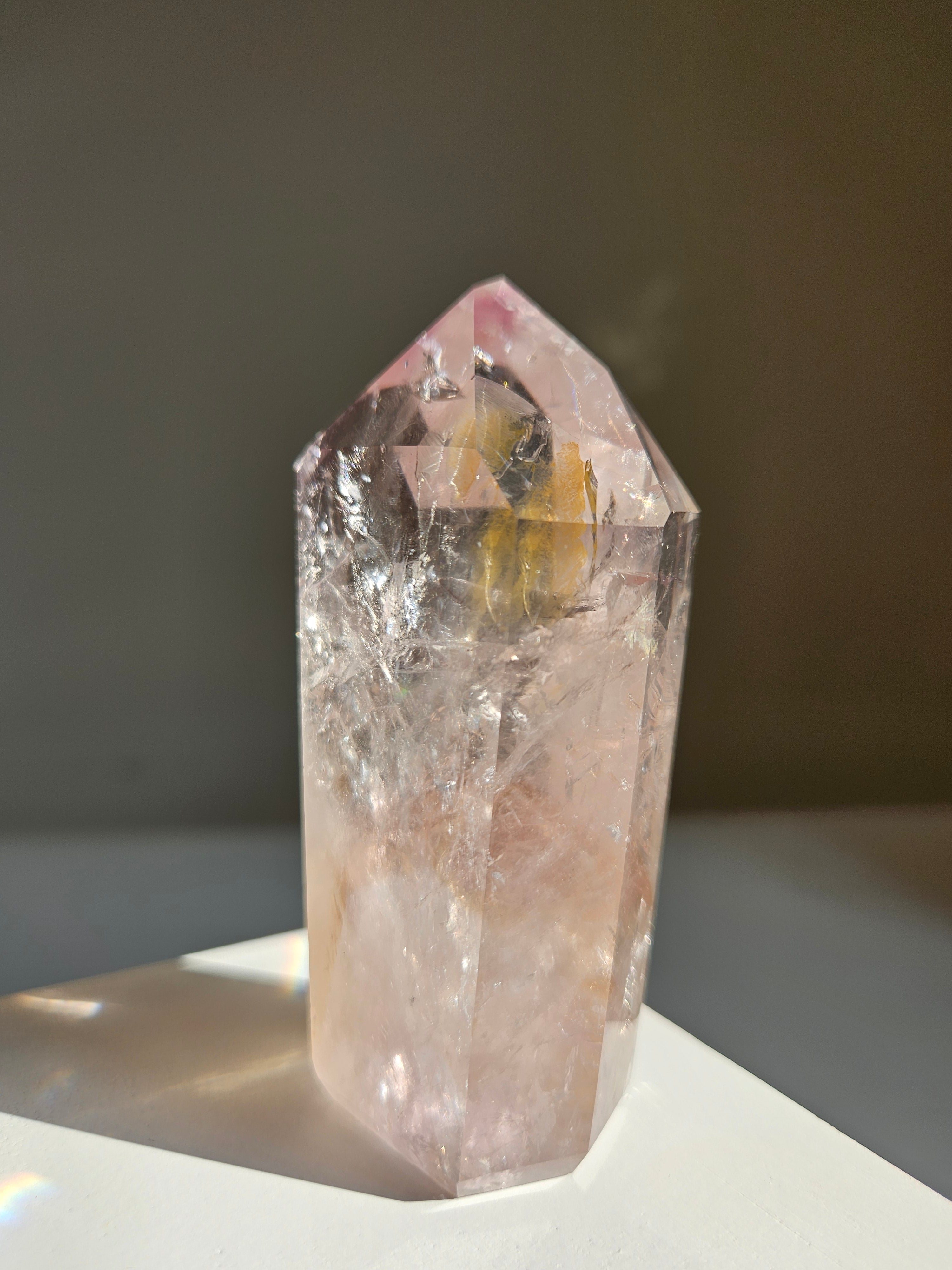 UV reactive Amethyst Tower 006