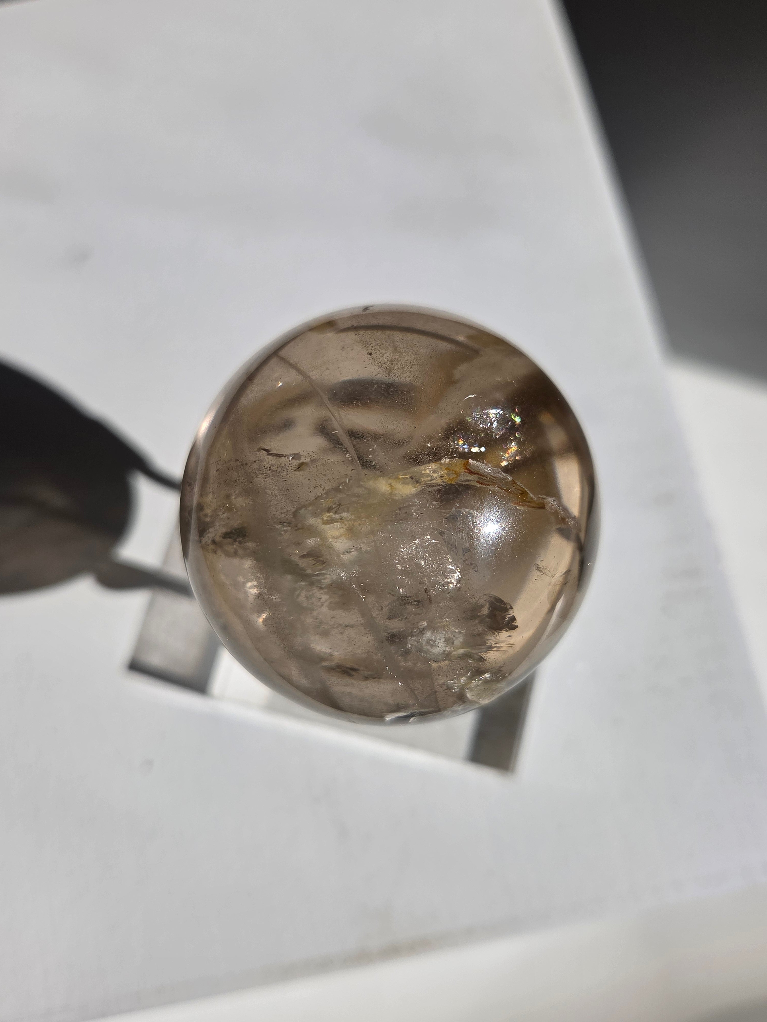 Smoky Quartz Sphere 005