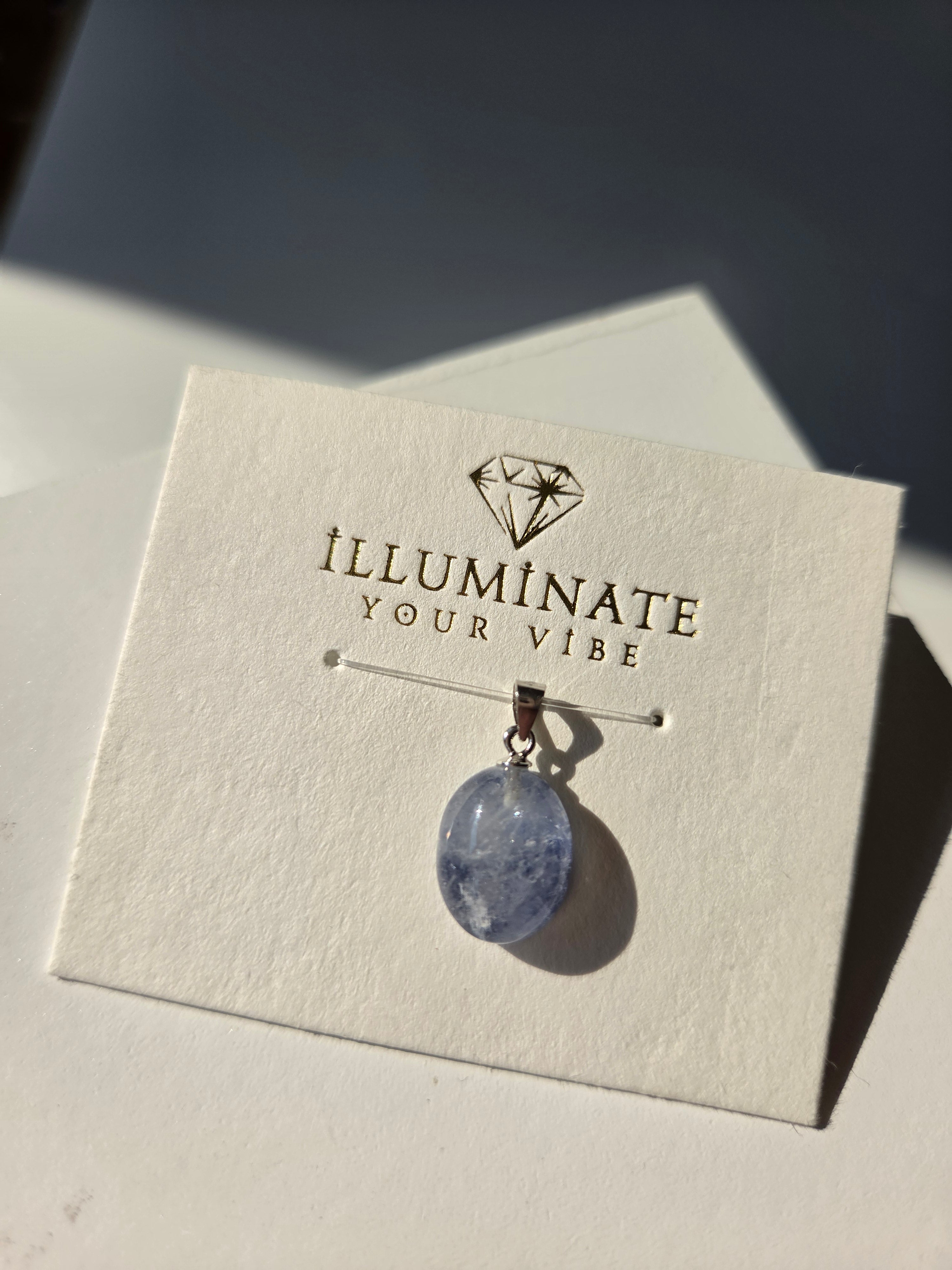 Dumorterite Pendant 002