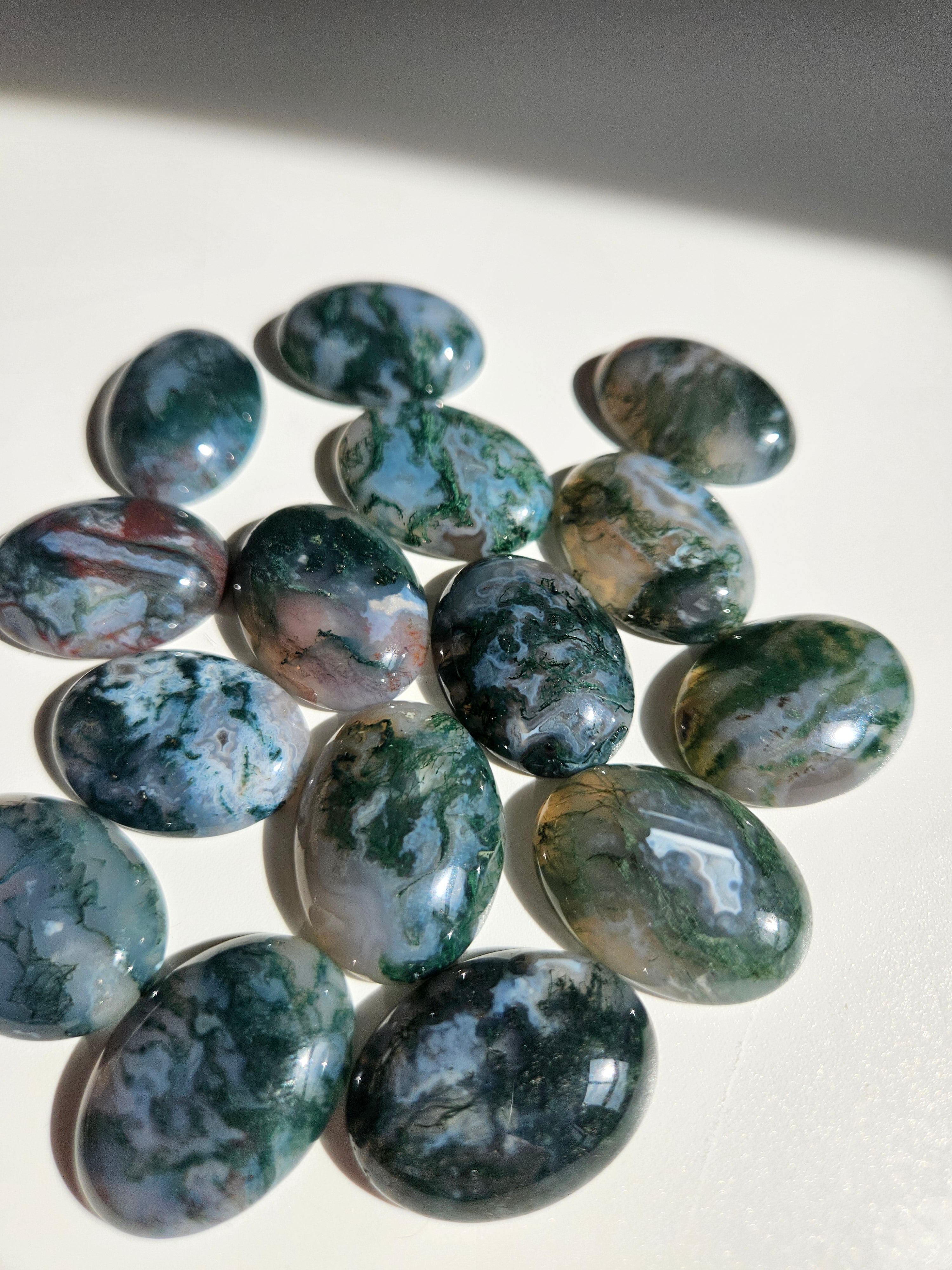 Moss Agate Cabochon