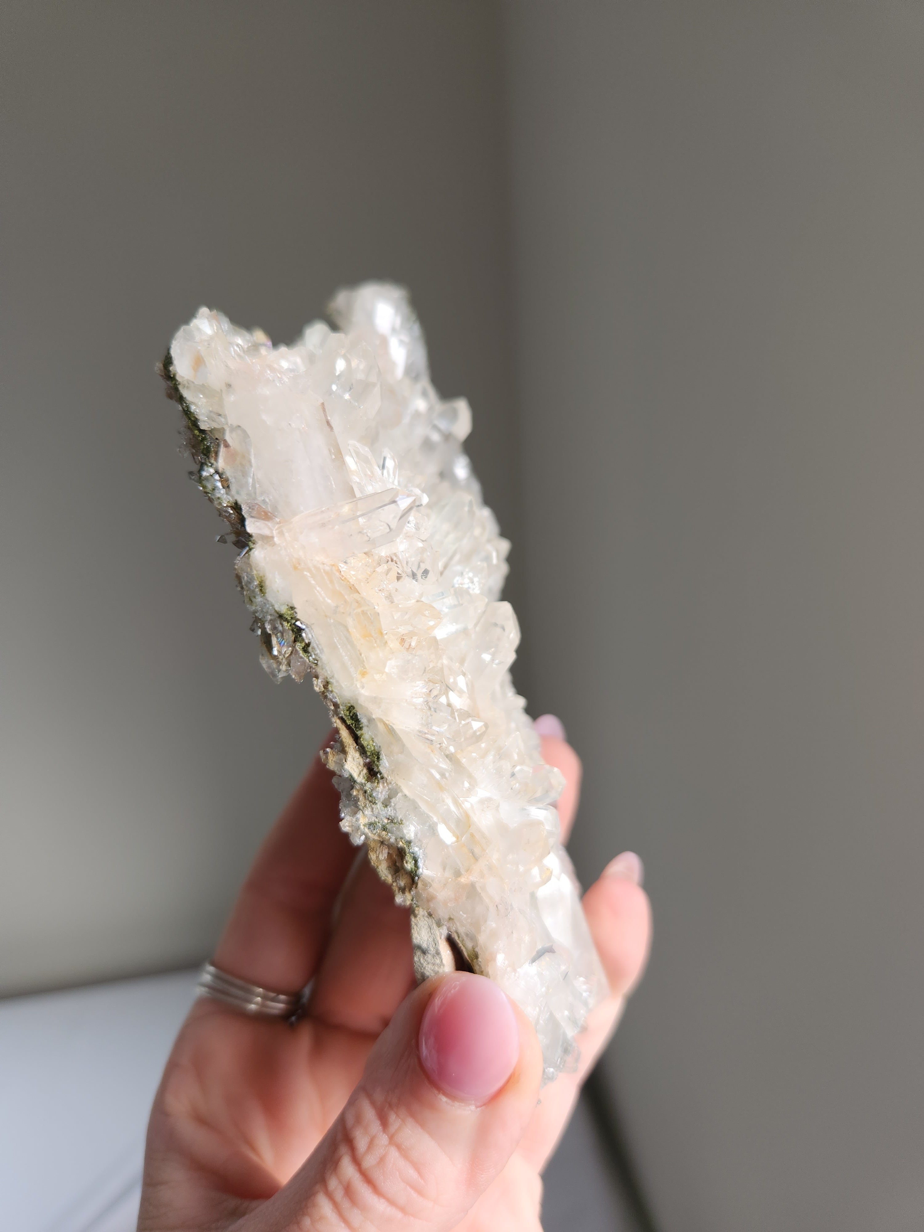 Garden Quartz Cluster 002
