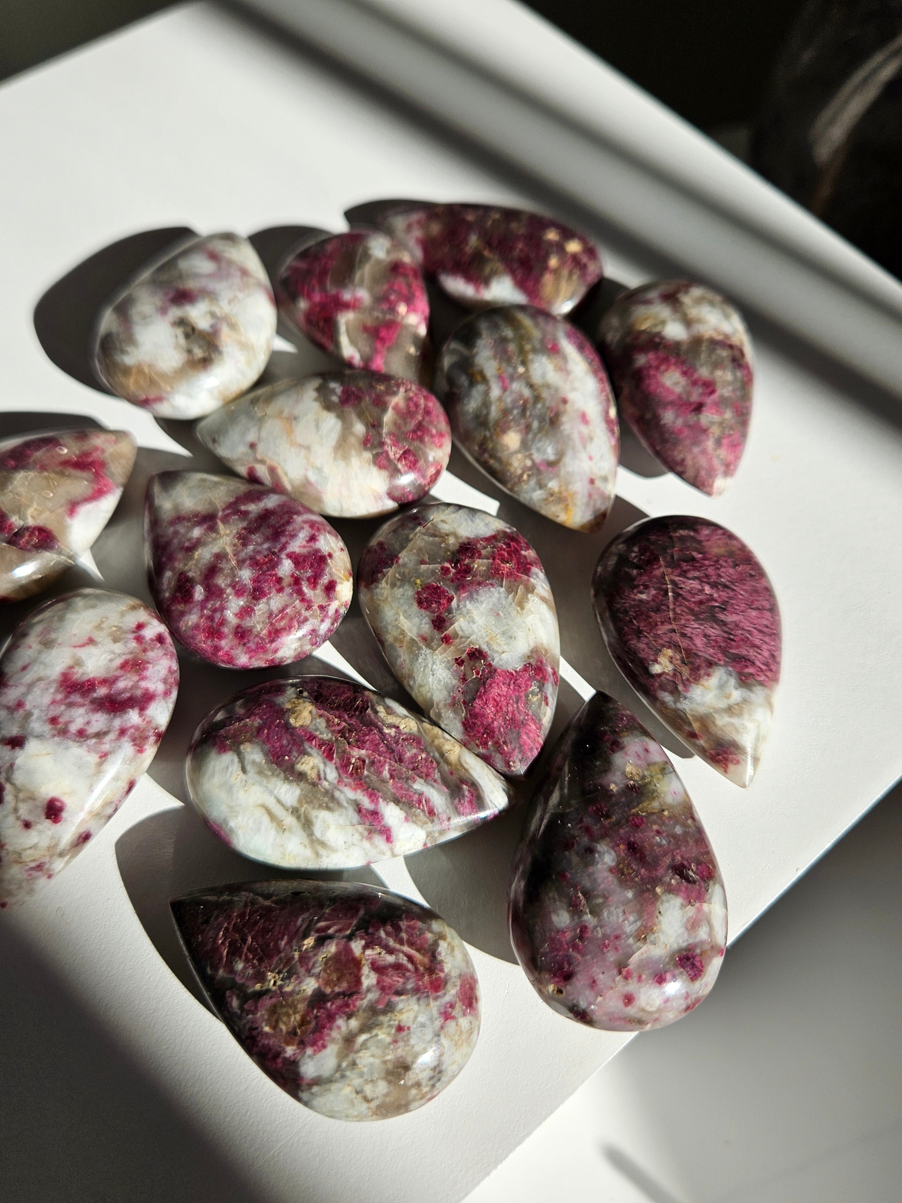 Pink Tourmaline Teardrop