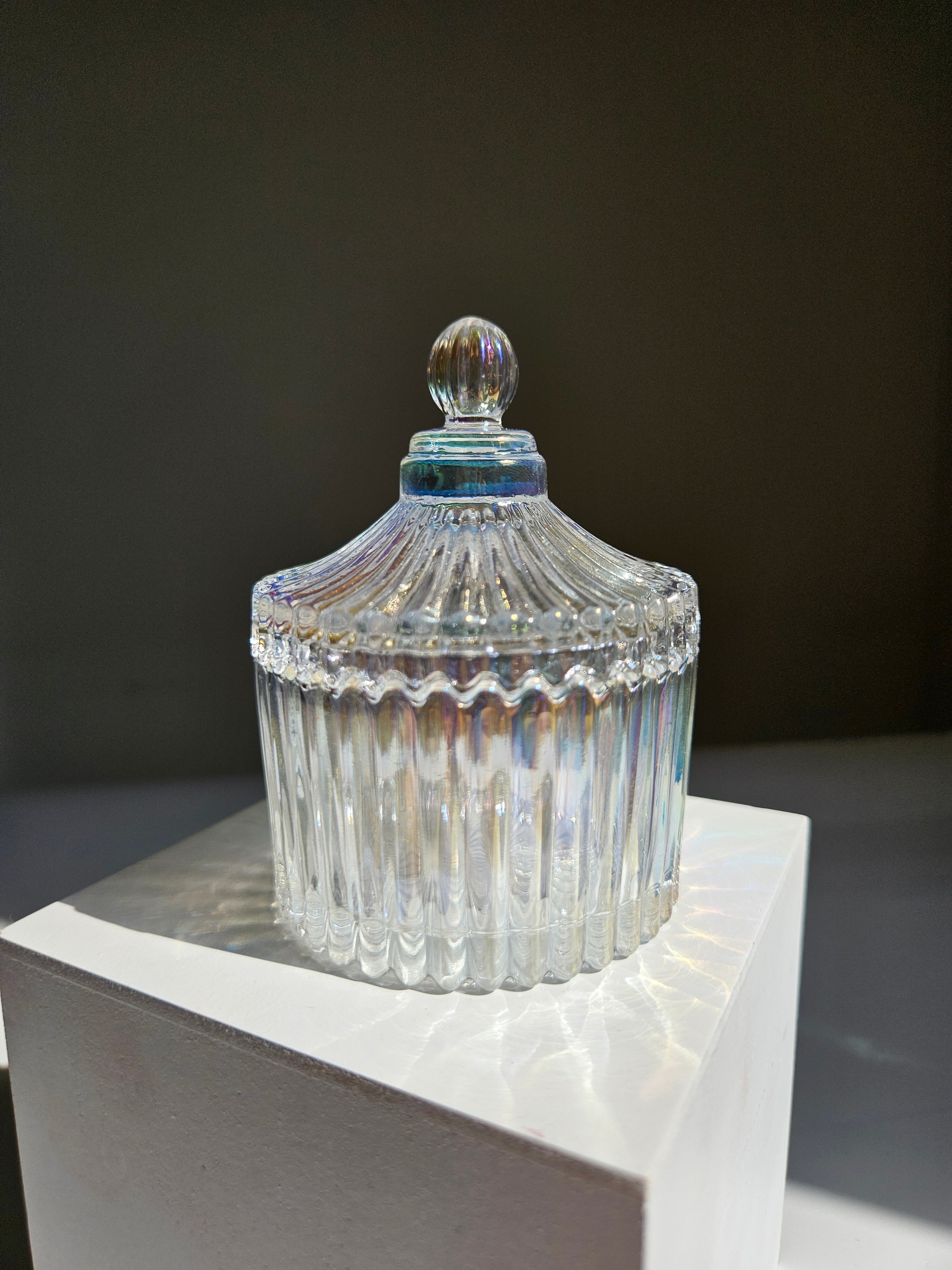 Aura Glass Candy Dish
