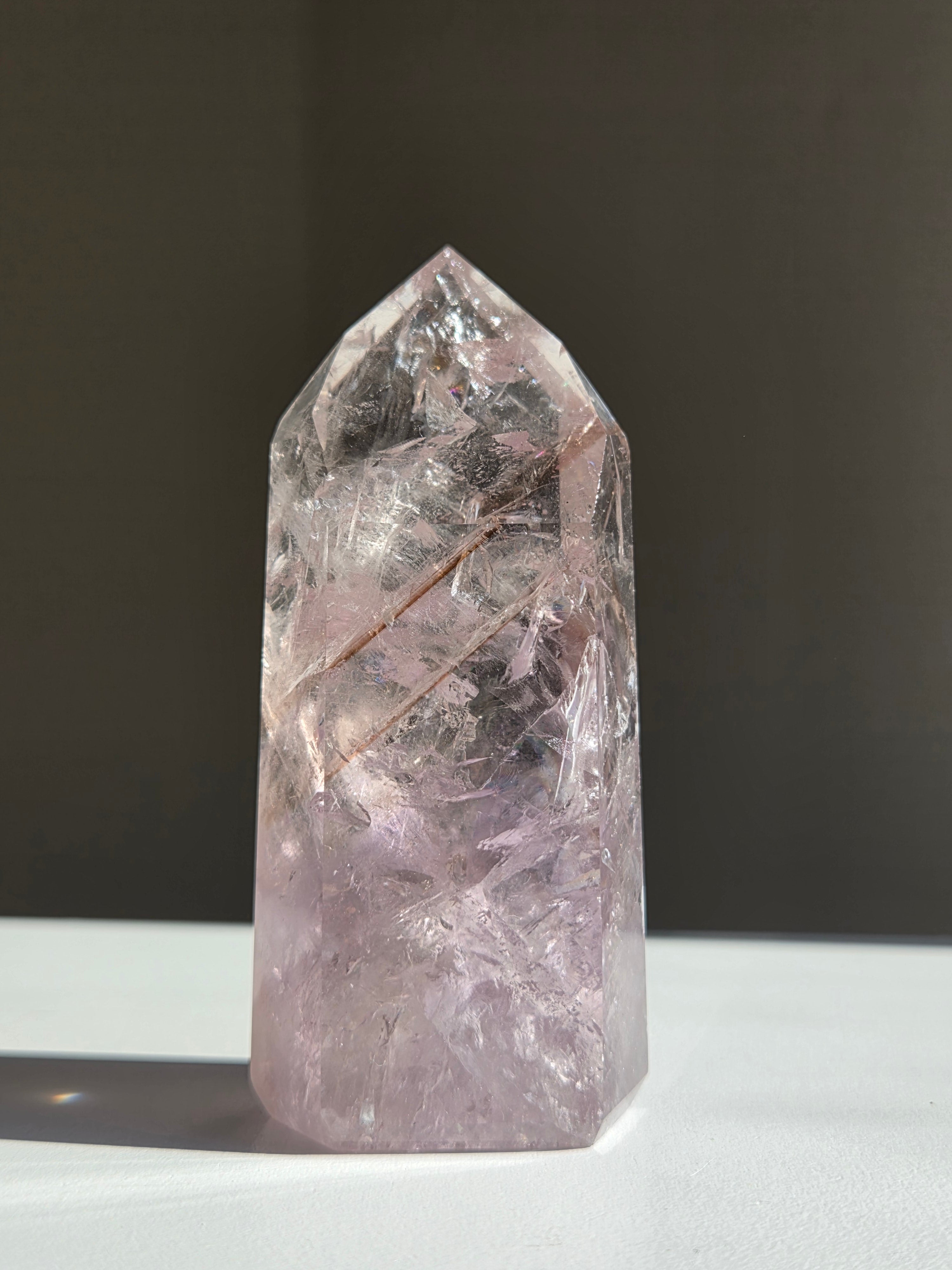 UV reactive Amethyst Tower 018