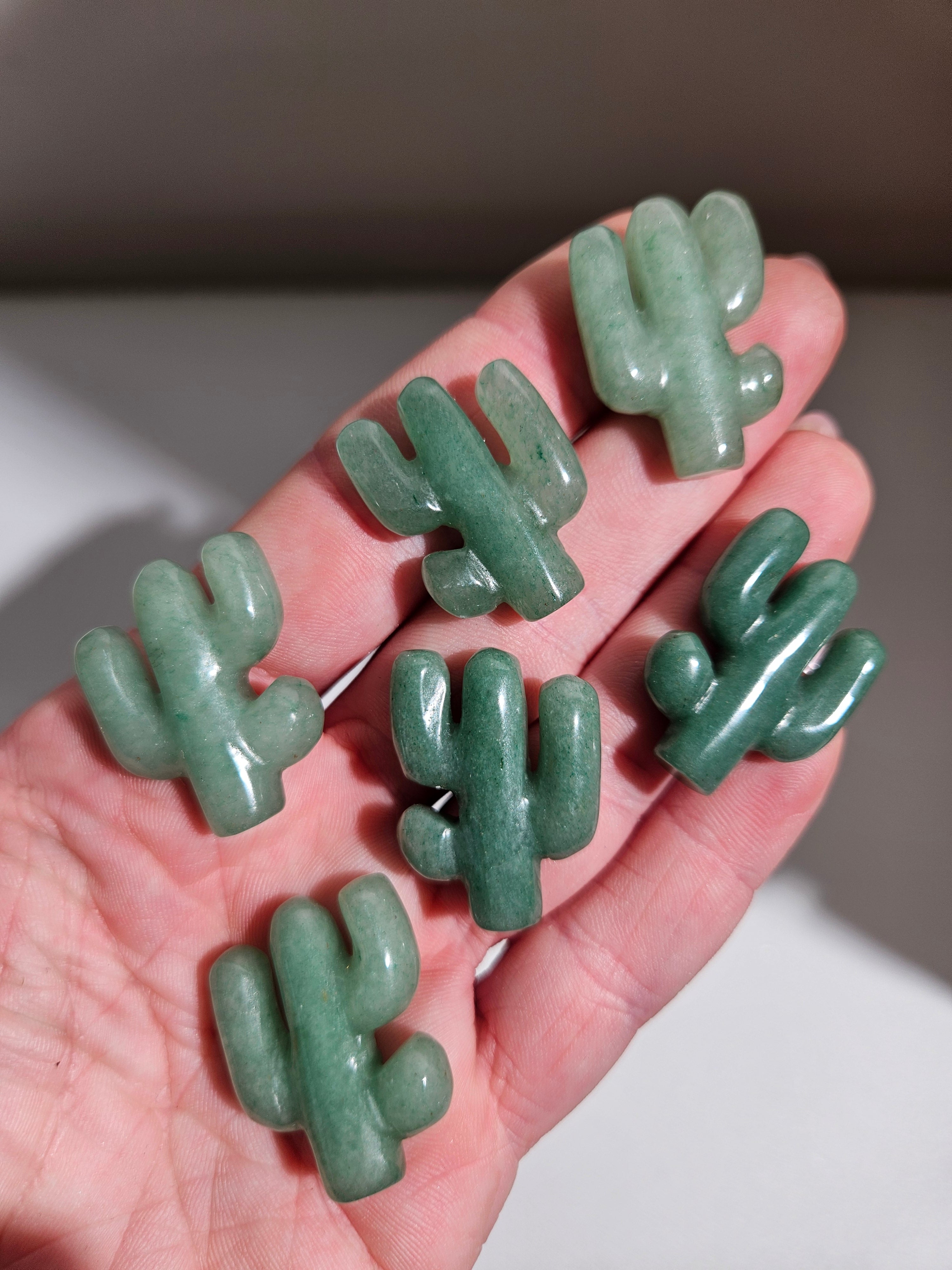 Aventurine Mini Cactus