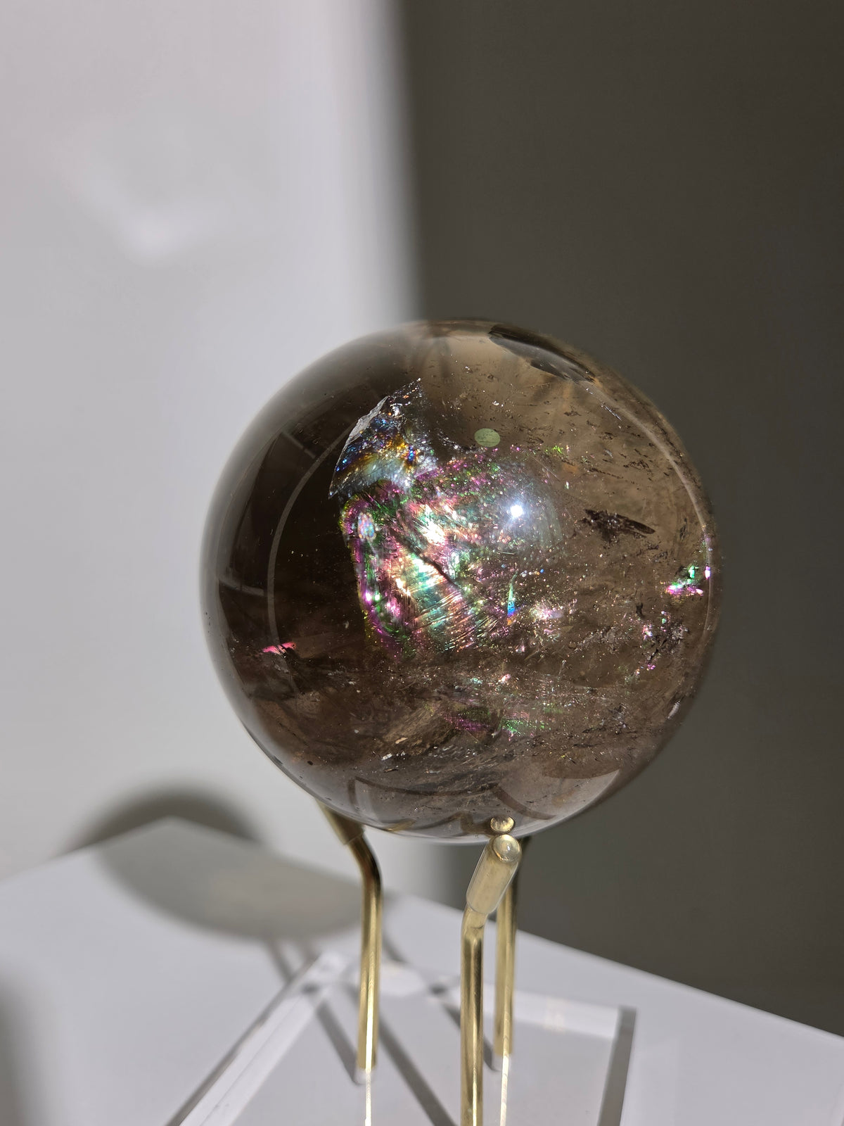 Smoky Quartz Sphere 008