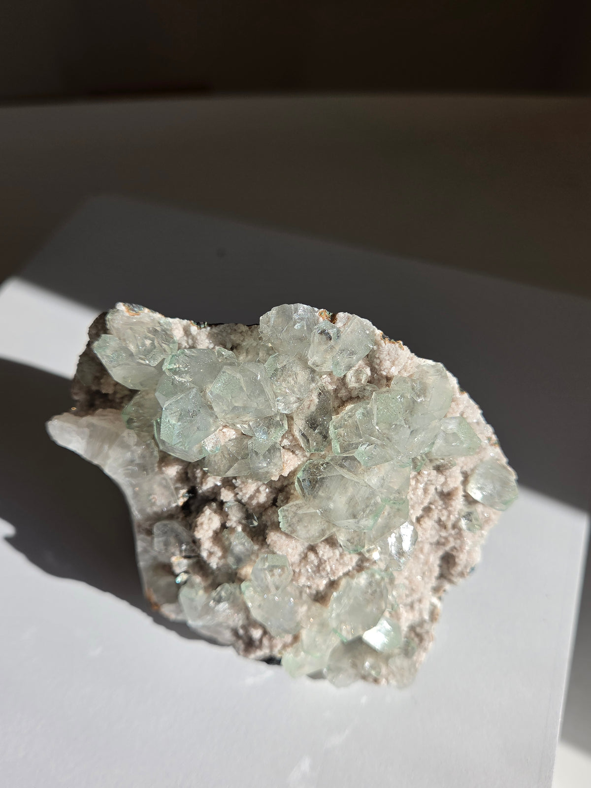 Minty Green Apophyllite 005