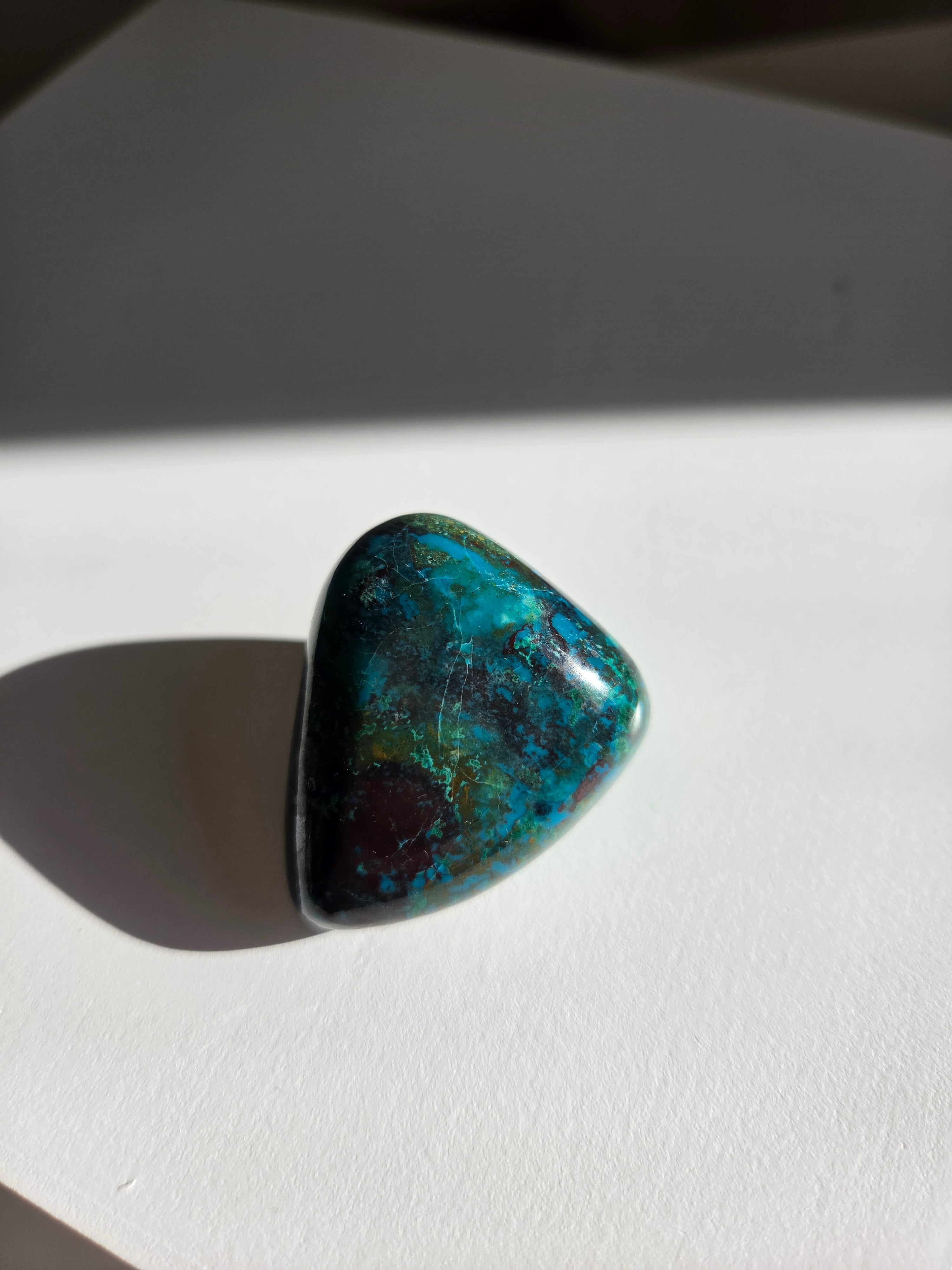 Malachite x Chrysocolla Pebble 004