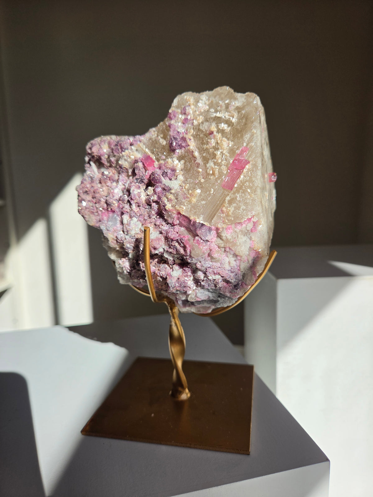 Citrine x Tourmaline x Lepidolite 008