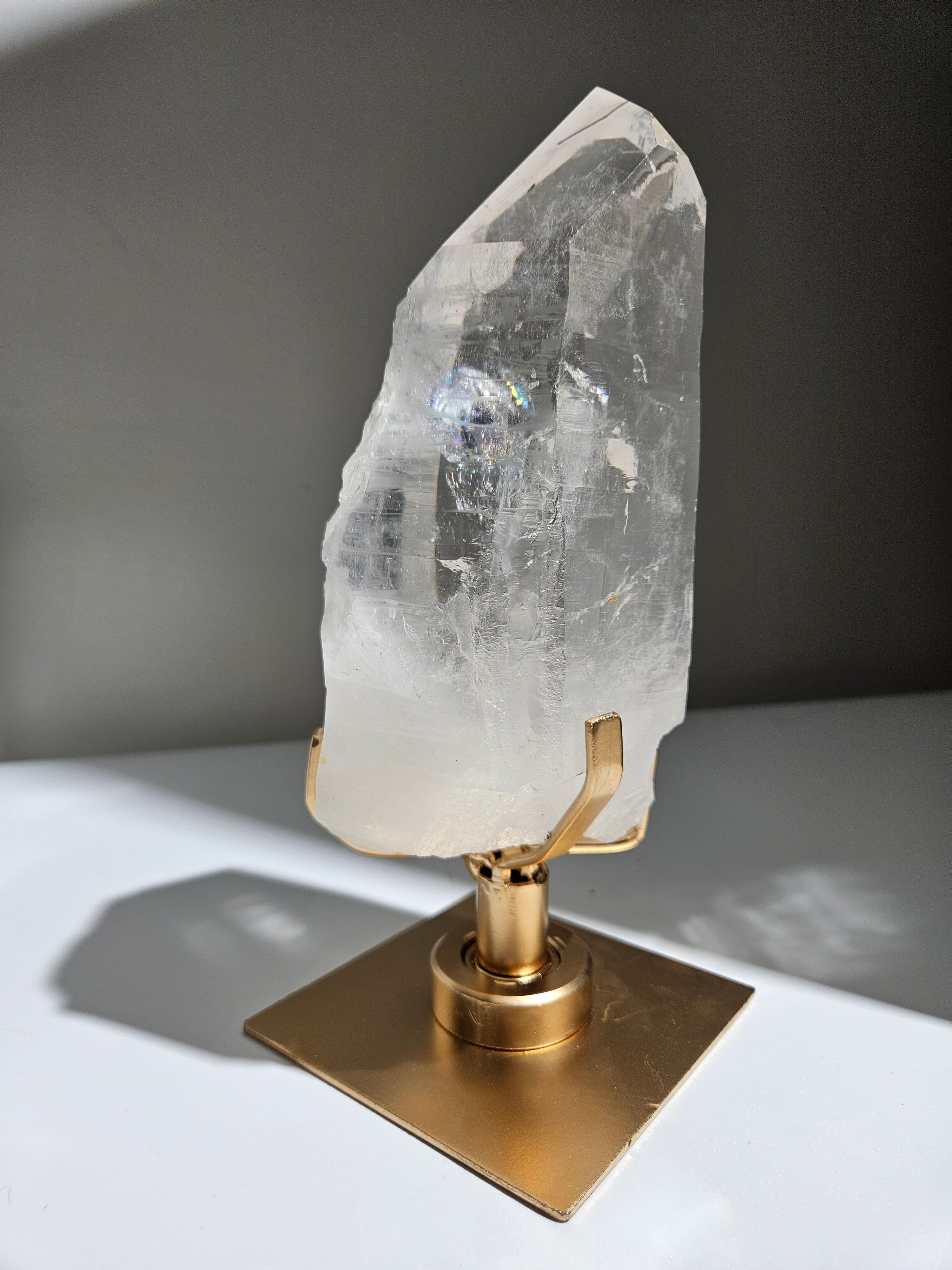 Lemurian Quartz Spinning Statement 001