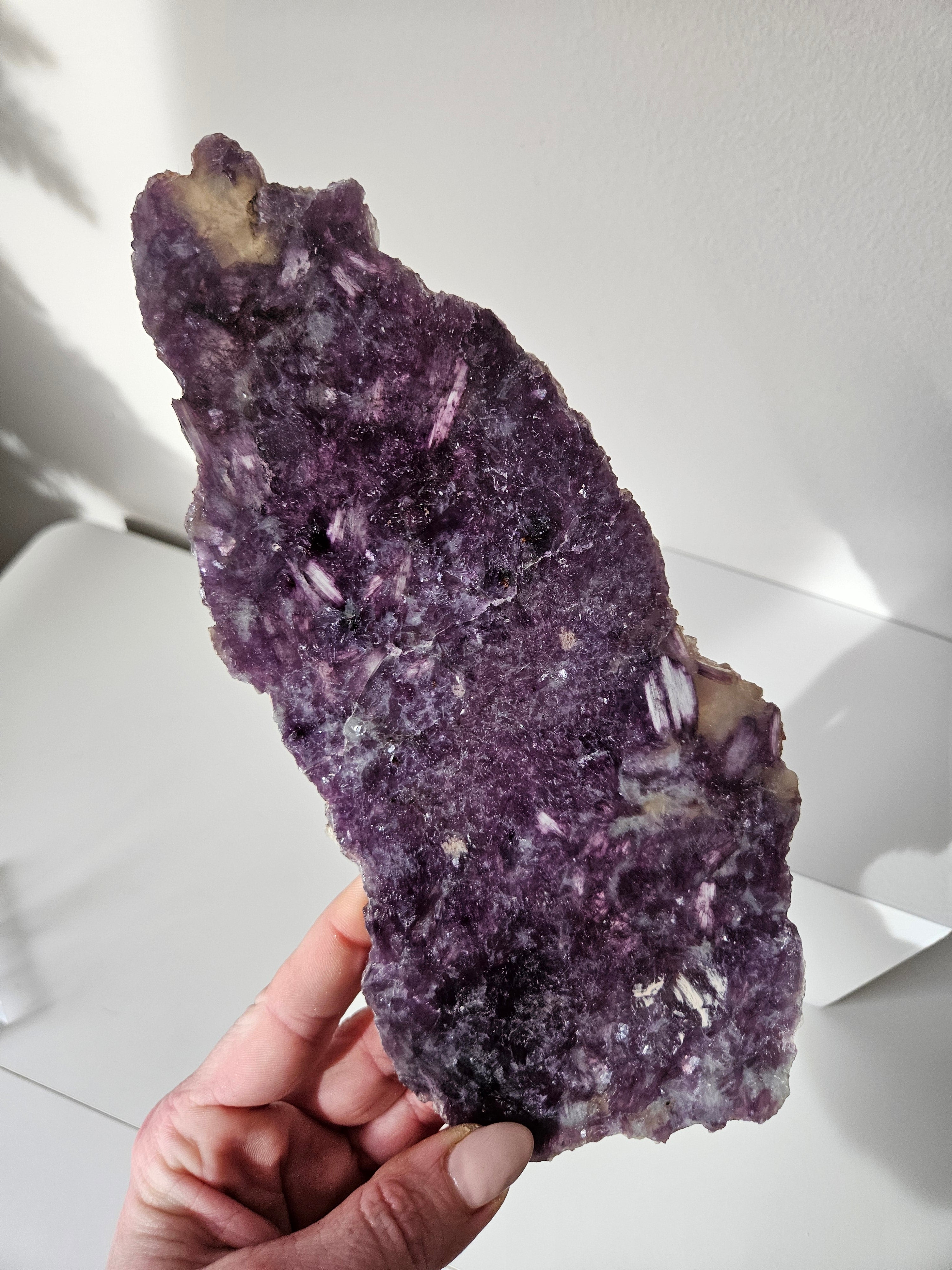 Lepidolite Slab 002