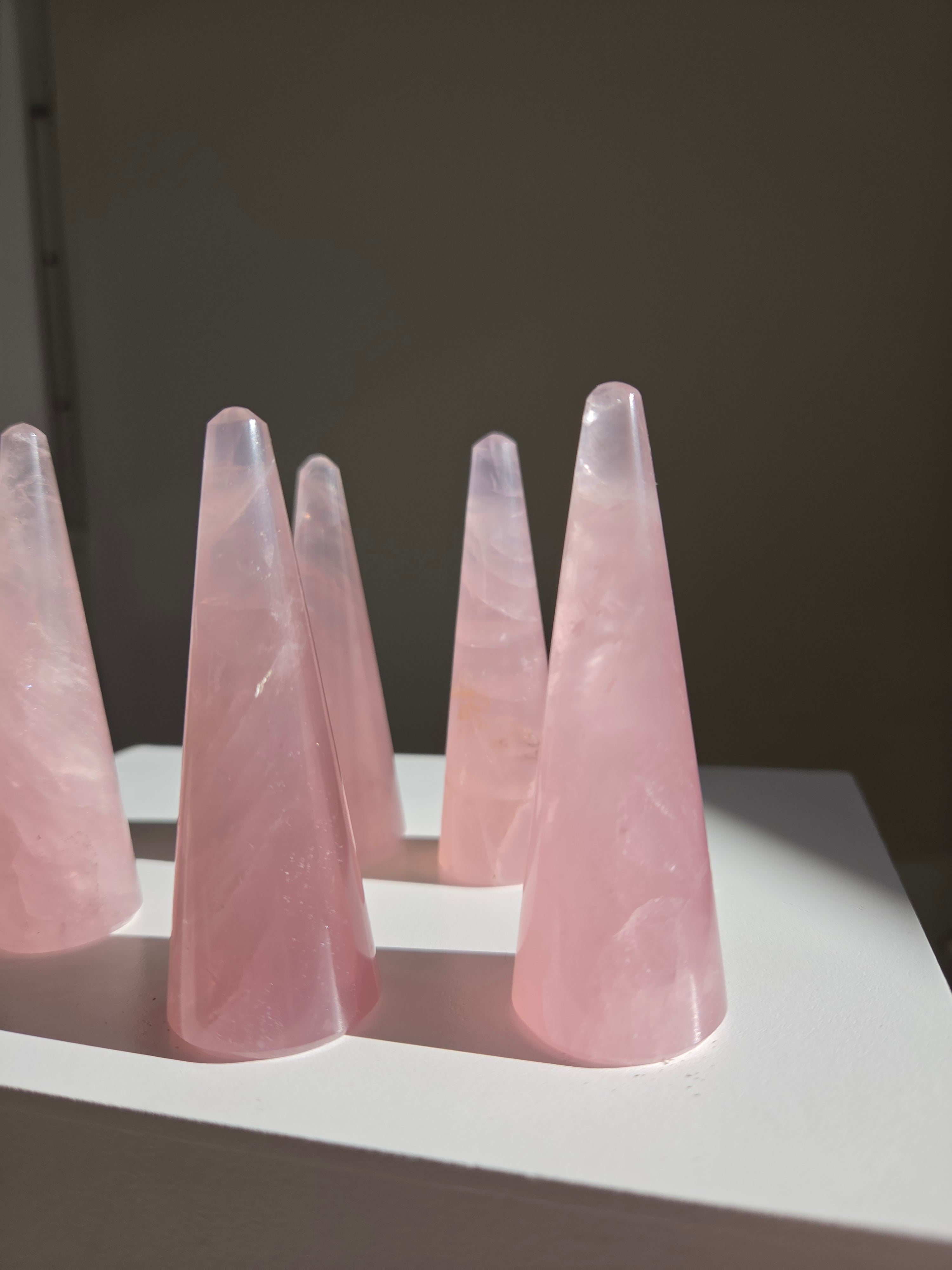 Rose Quartz Ring Holder