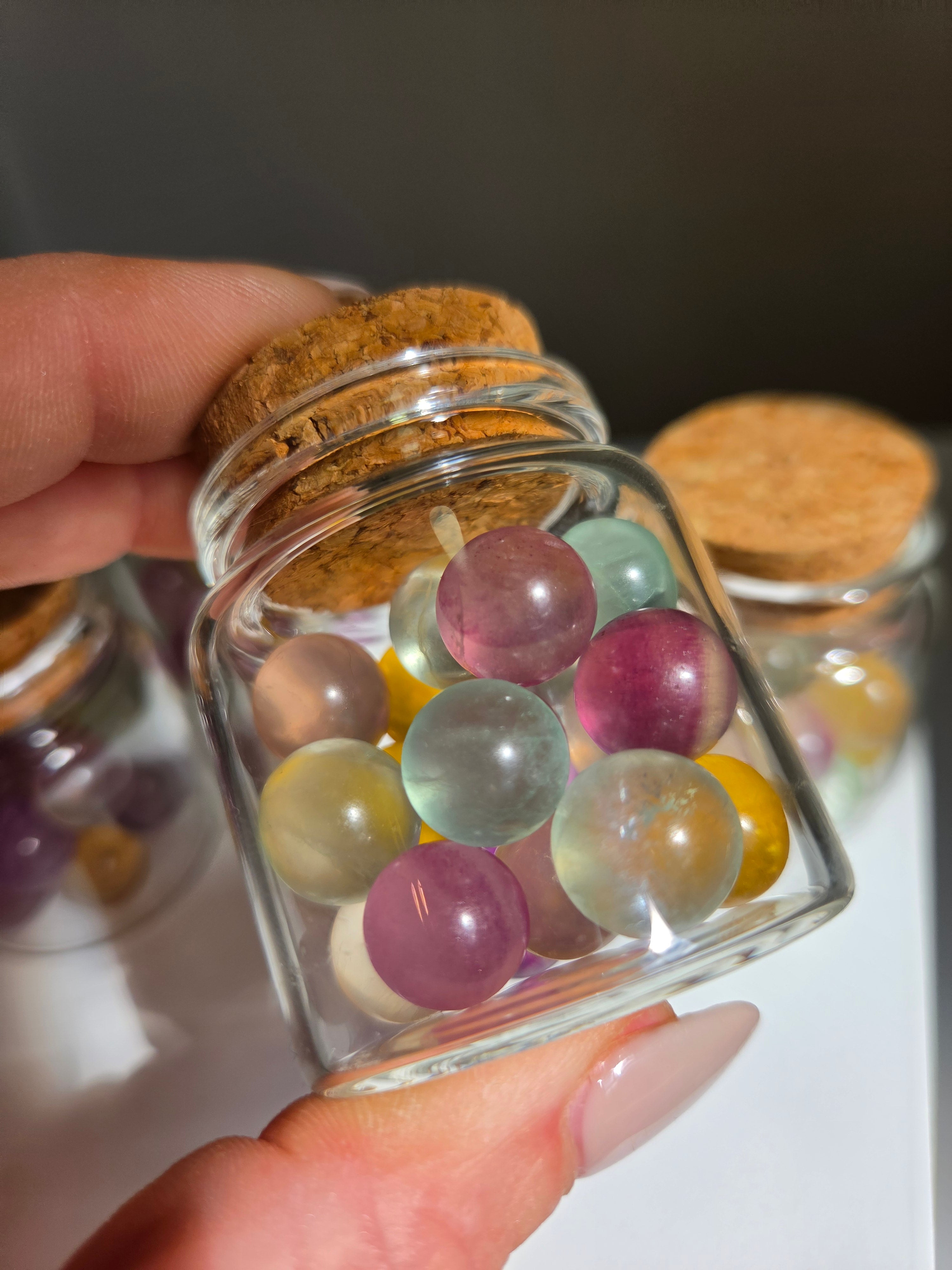 Fluorite Sphere Jar