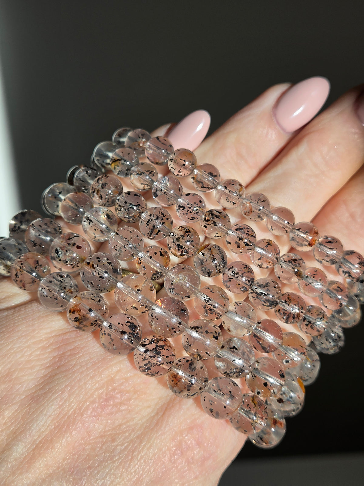 Quartz x Mica bracelet | 7-9mm