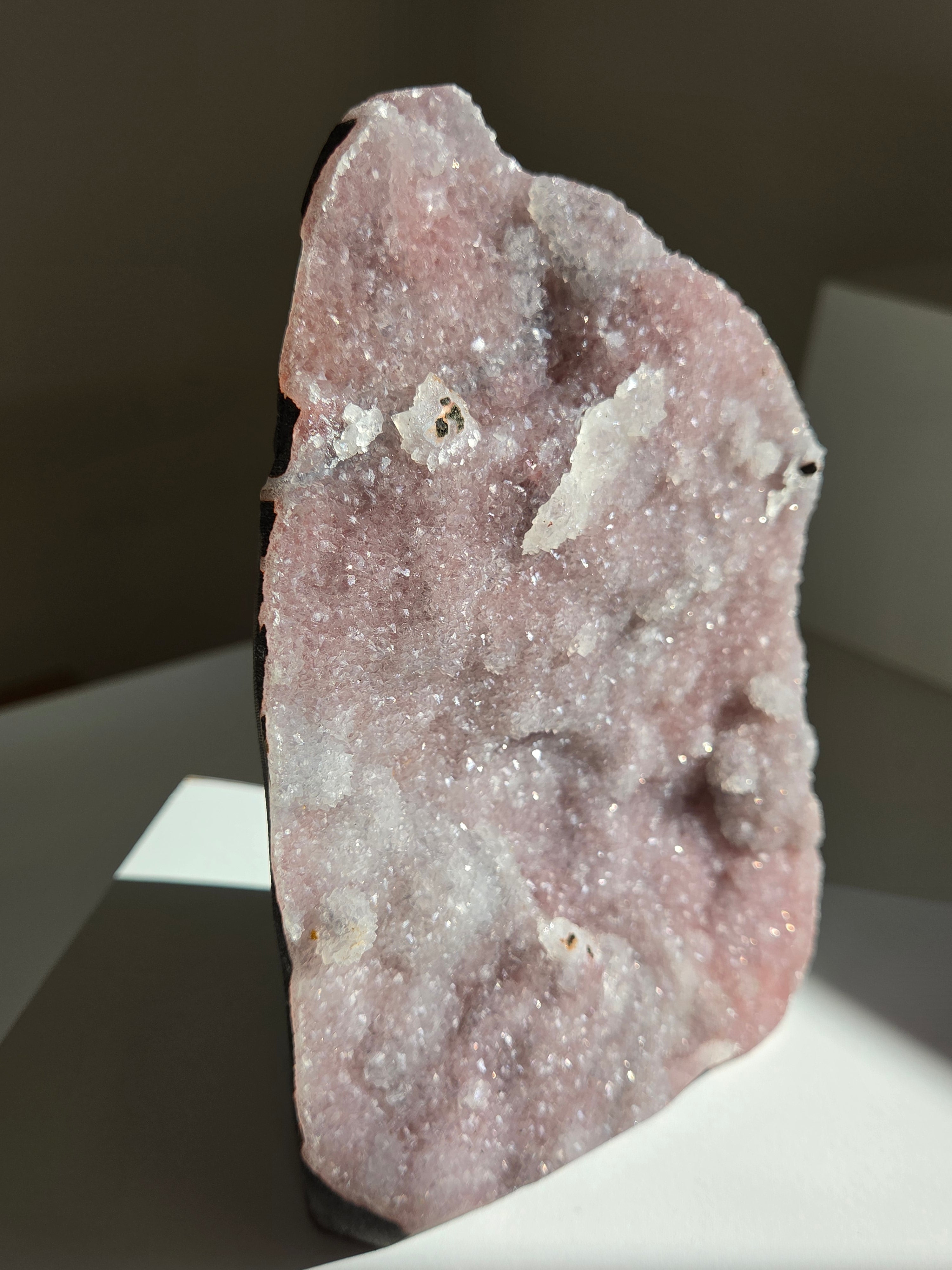Pink Chalcedony x Quartz 006
