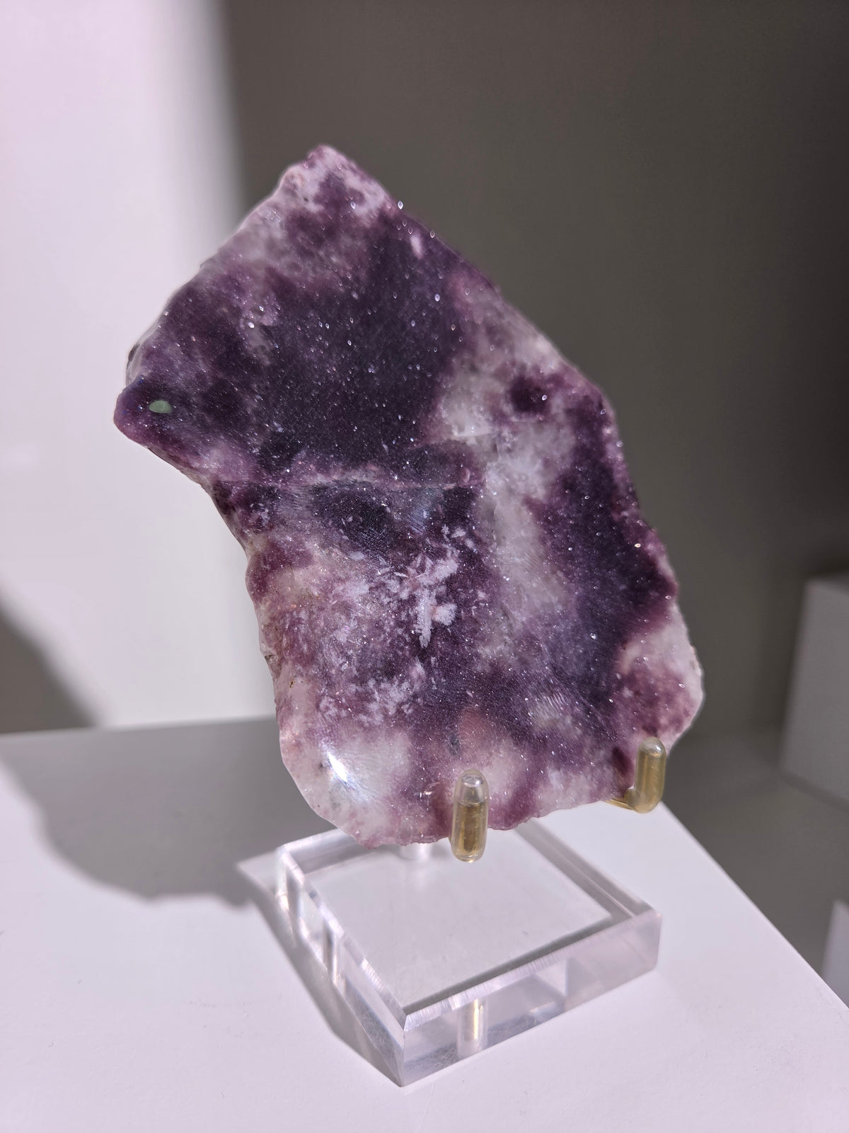 Lepidolite Slab 001