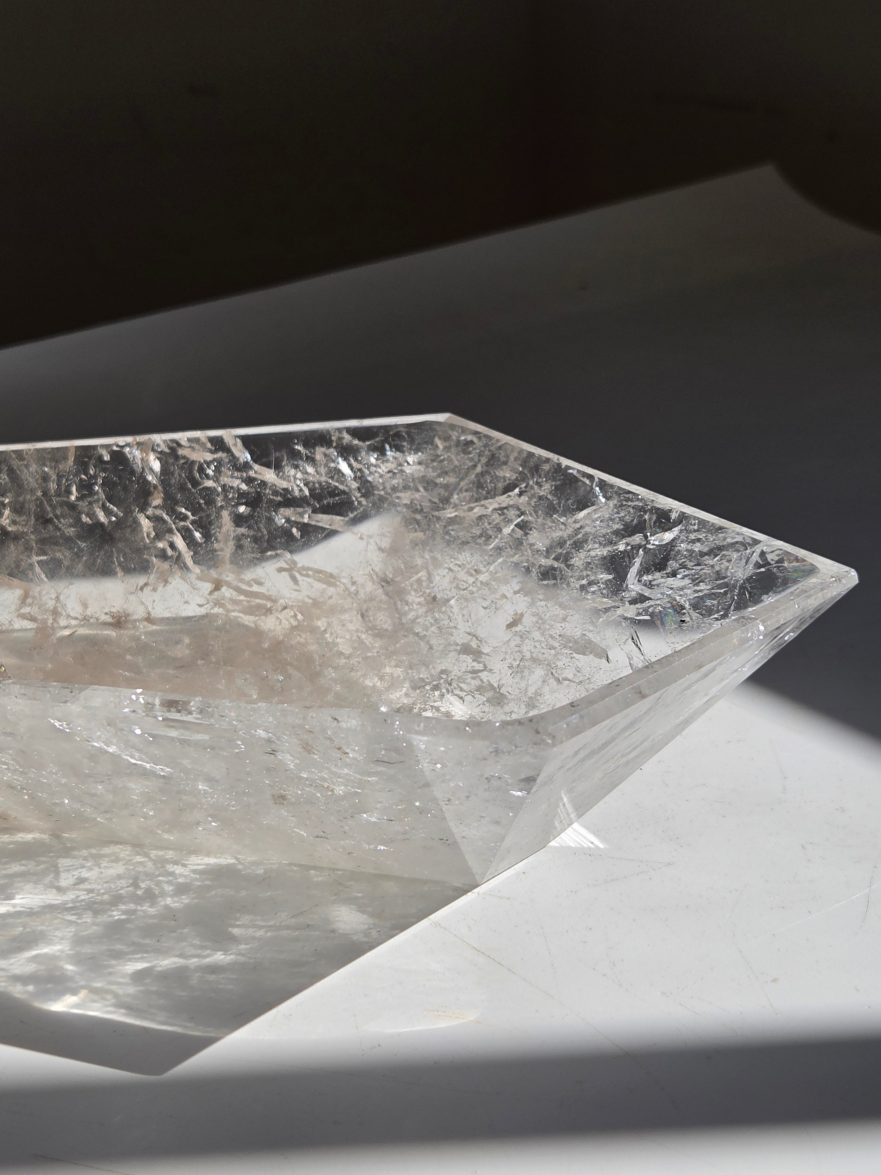 Lemurian Quartz Statement Bowl