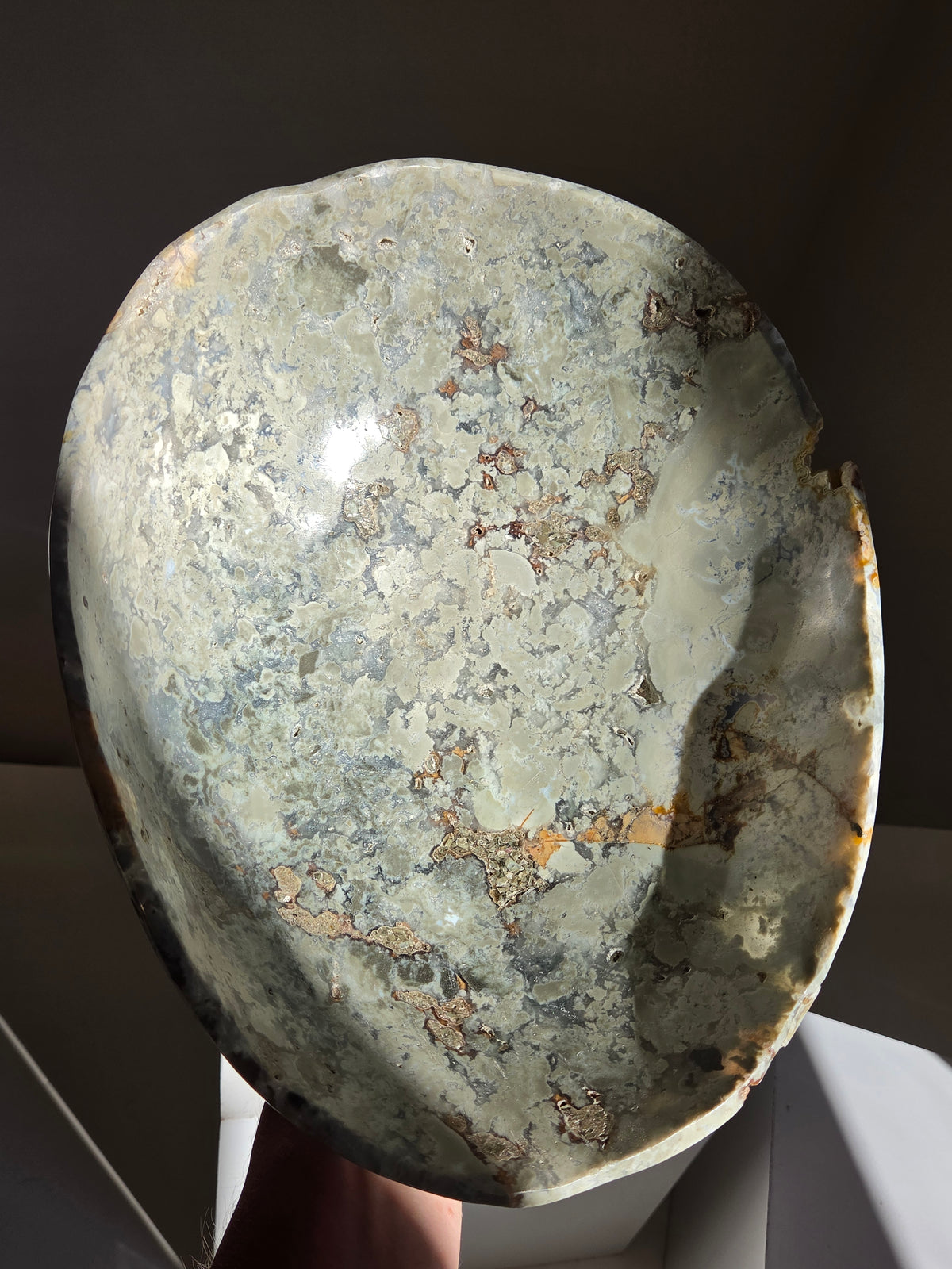 Green Jasper Bowl