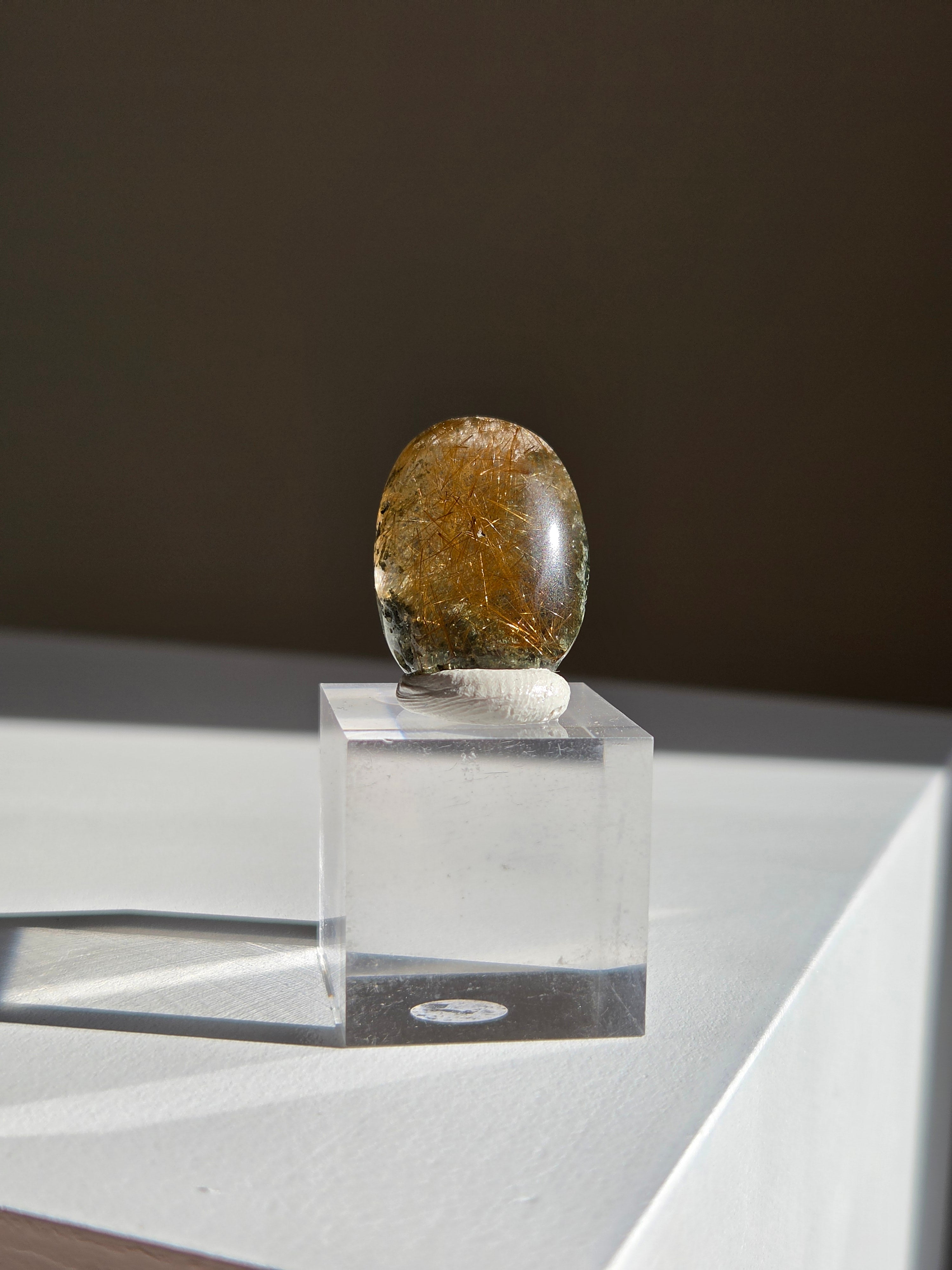 Himalayan Rutile Cabochon 005