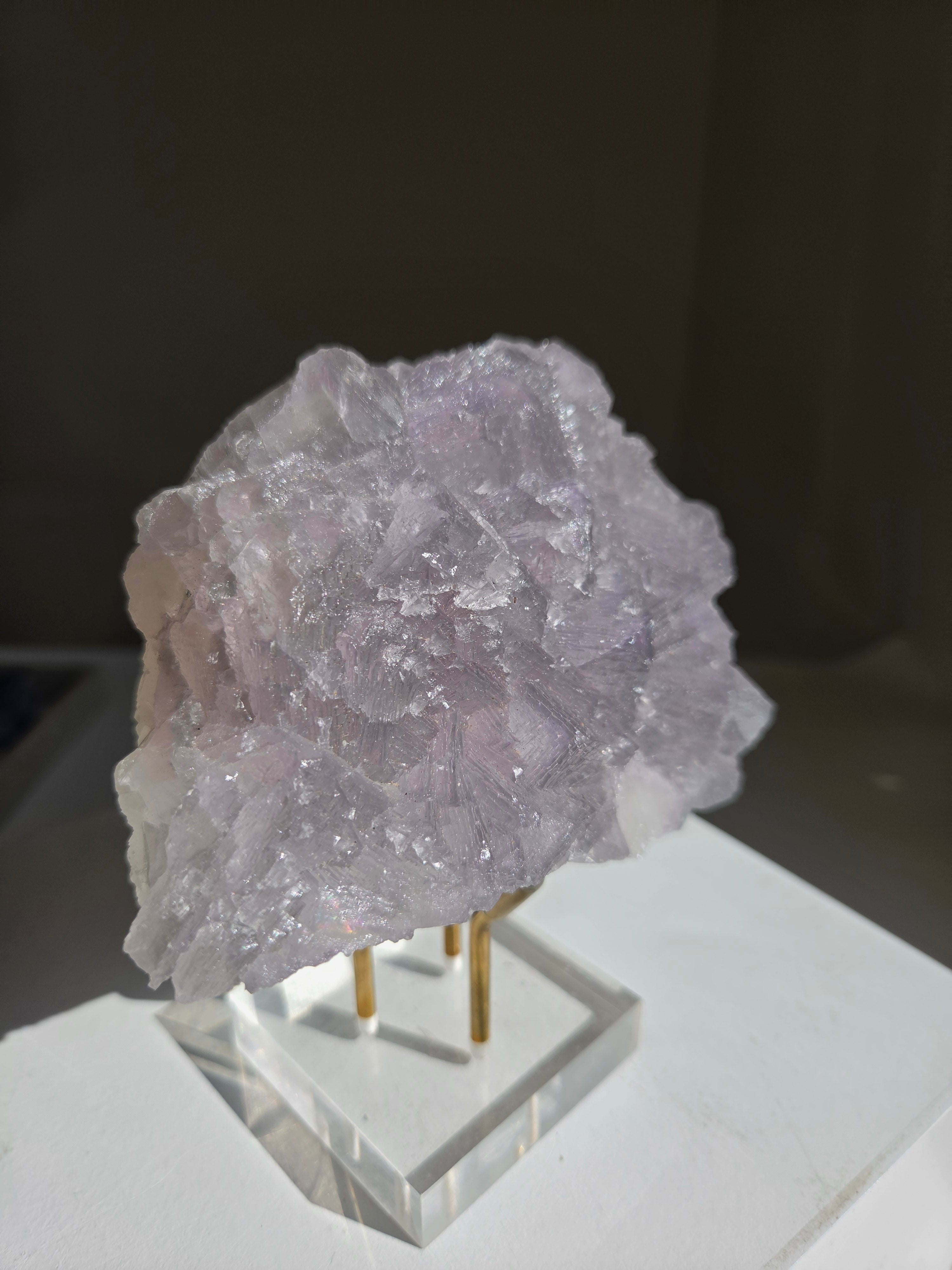 Raw Lavendar Fluorite 002