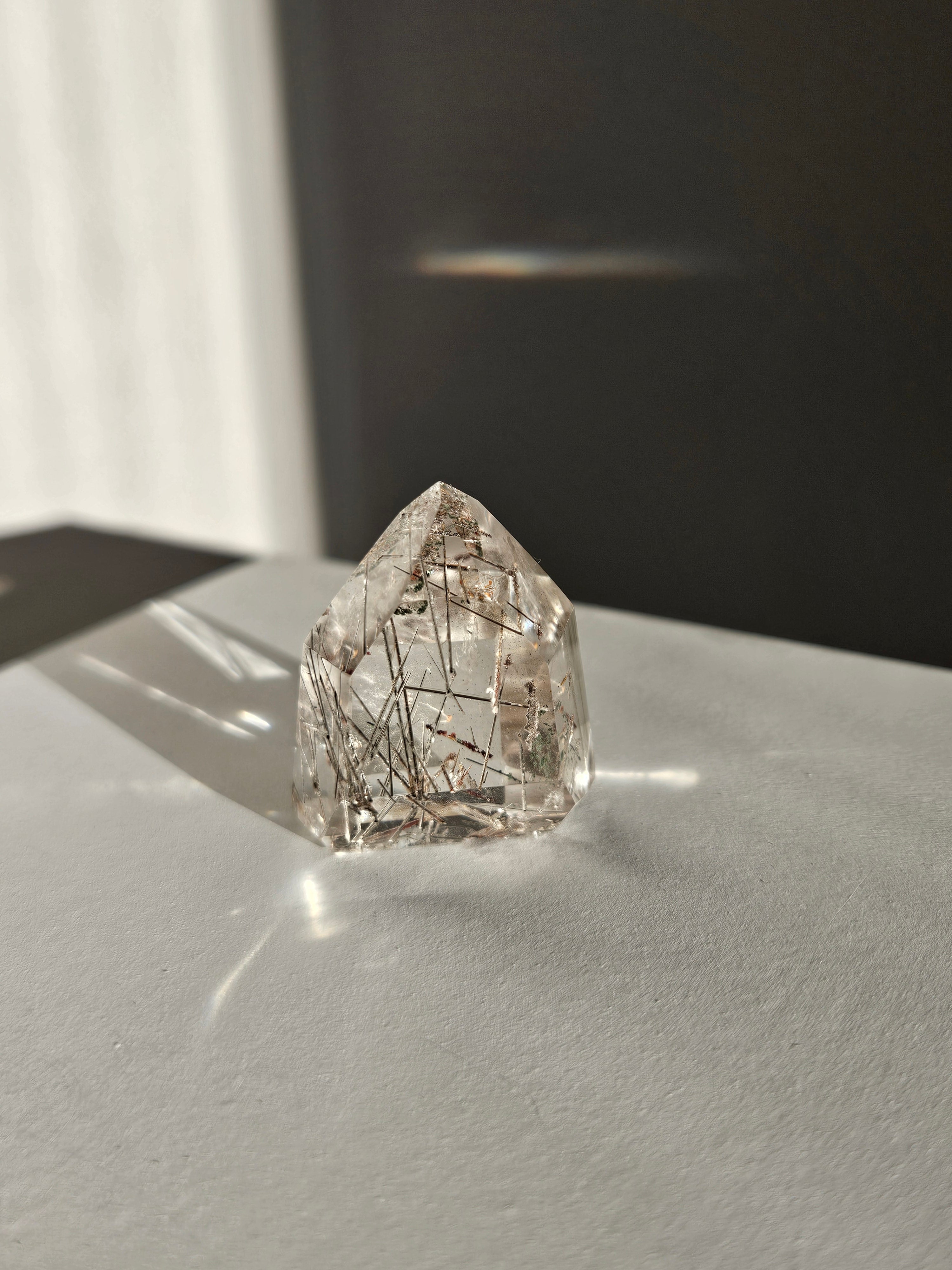 Citrine x Rutile Tower 006