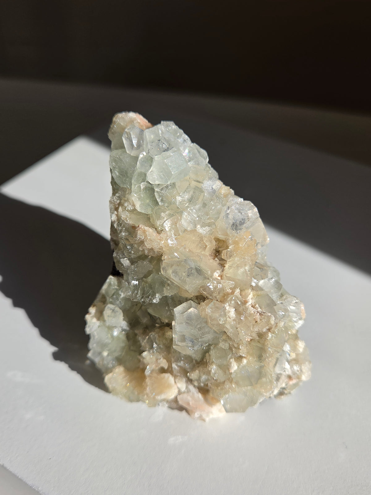 Minty Green Apophyllite 006