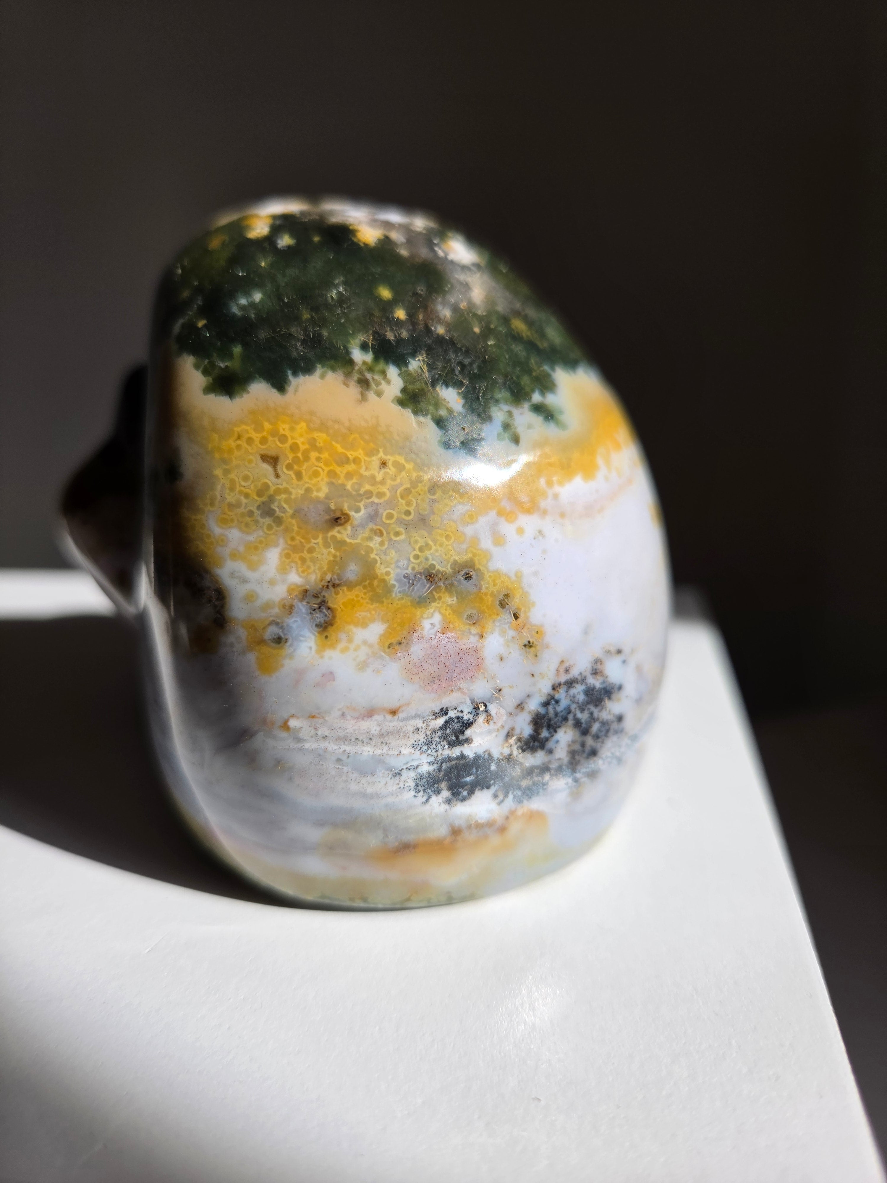 Sea Jasper Skull 001