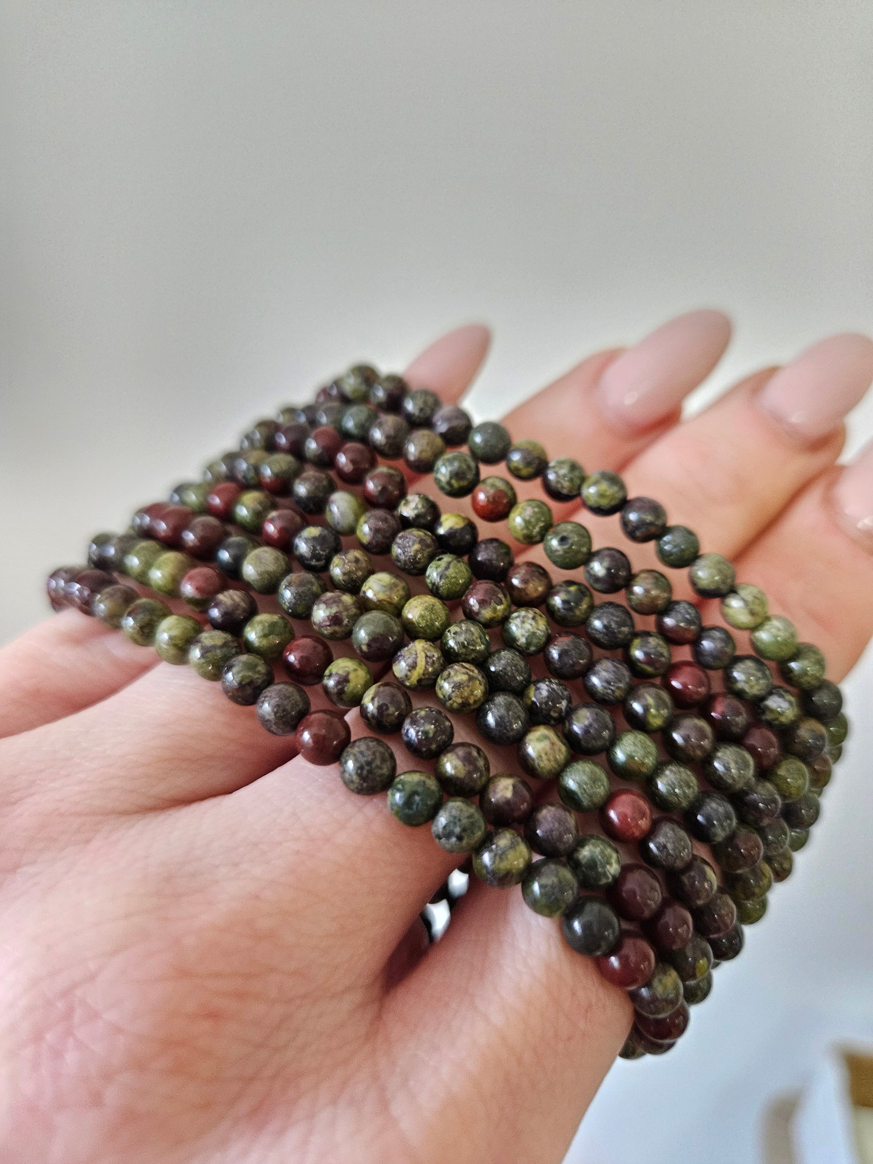 Bloodstone Bracelet | 4mm