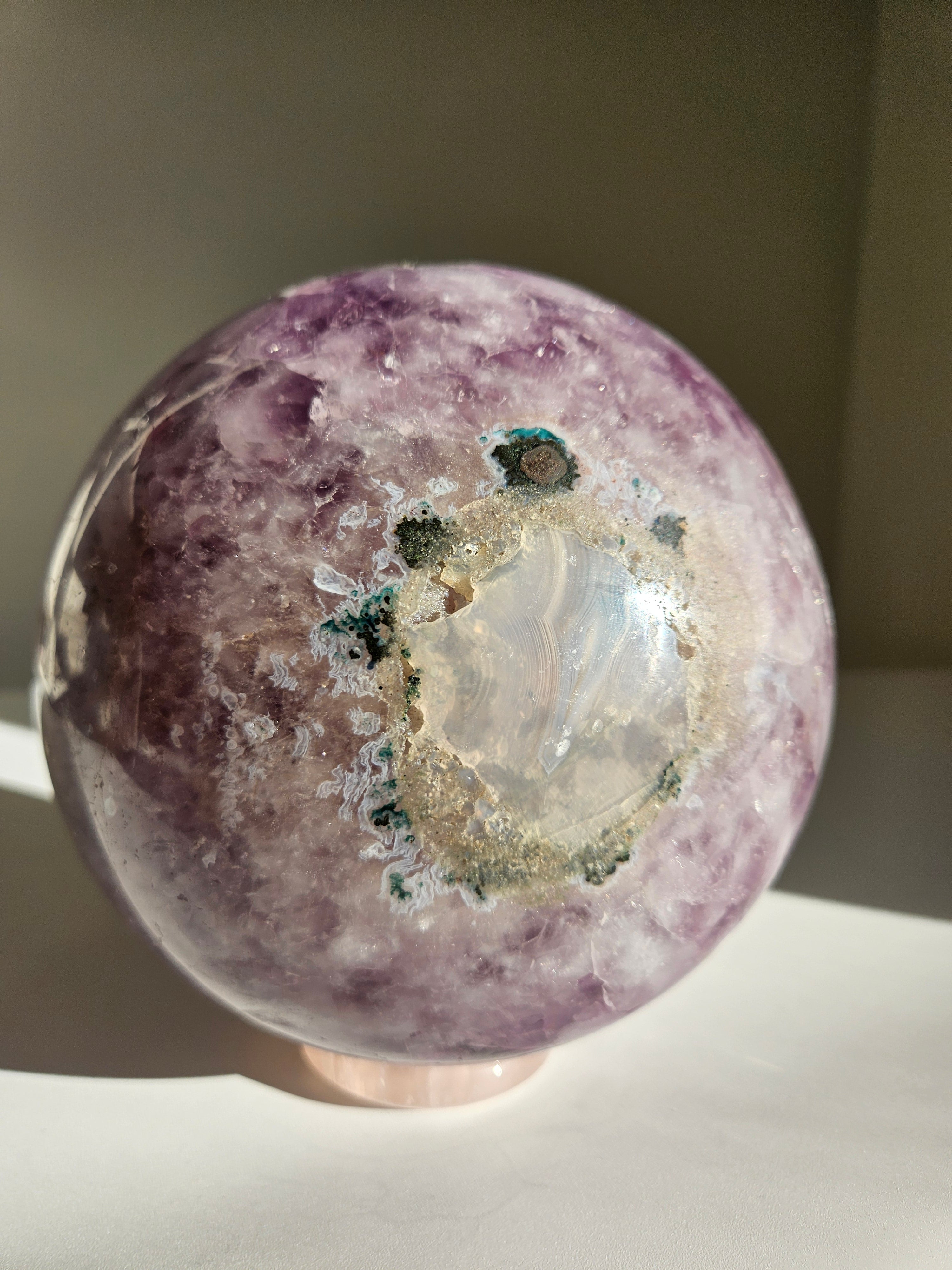 Amethyst Statement Sphere