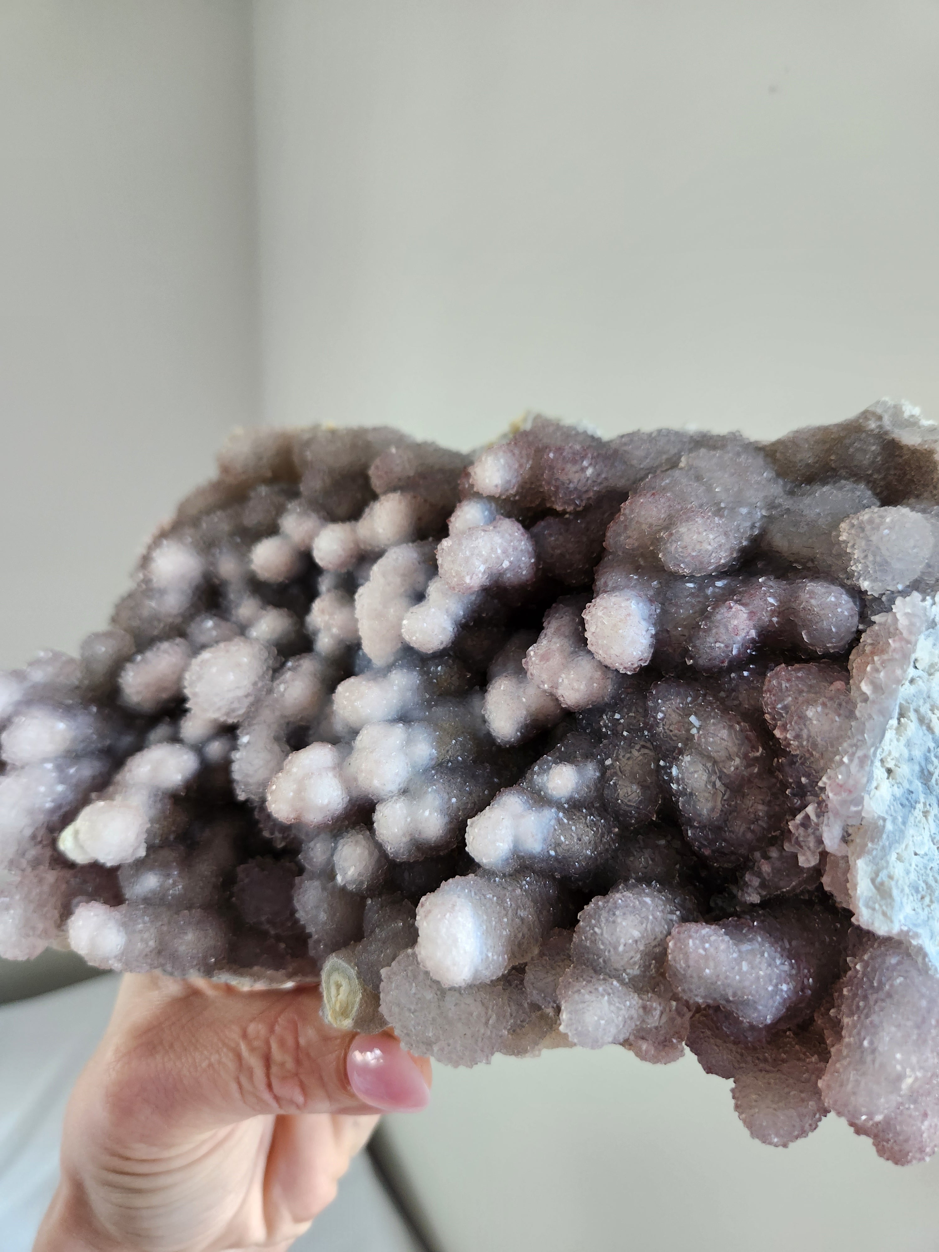 Pink Amethyst Cluster 001