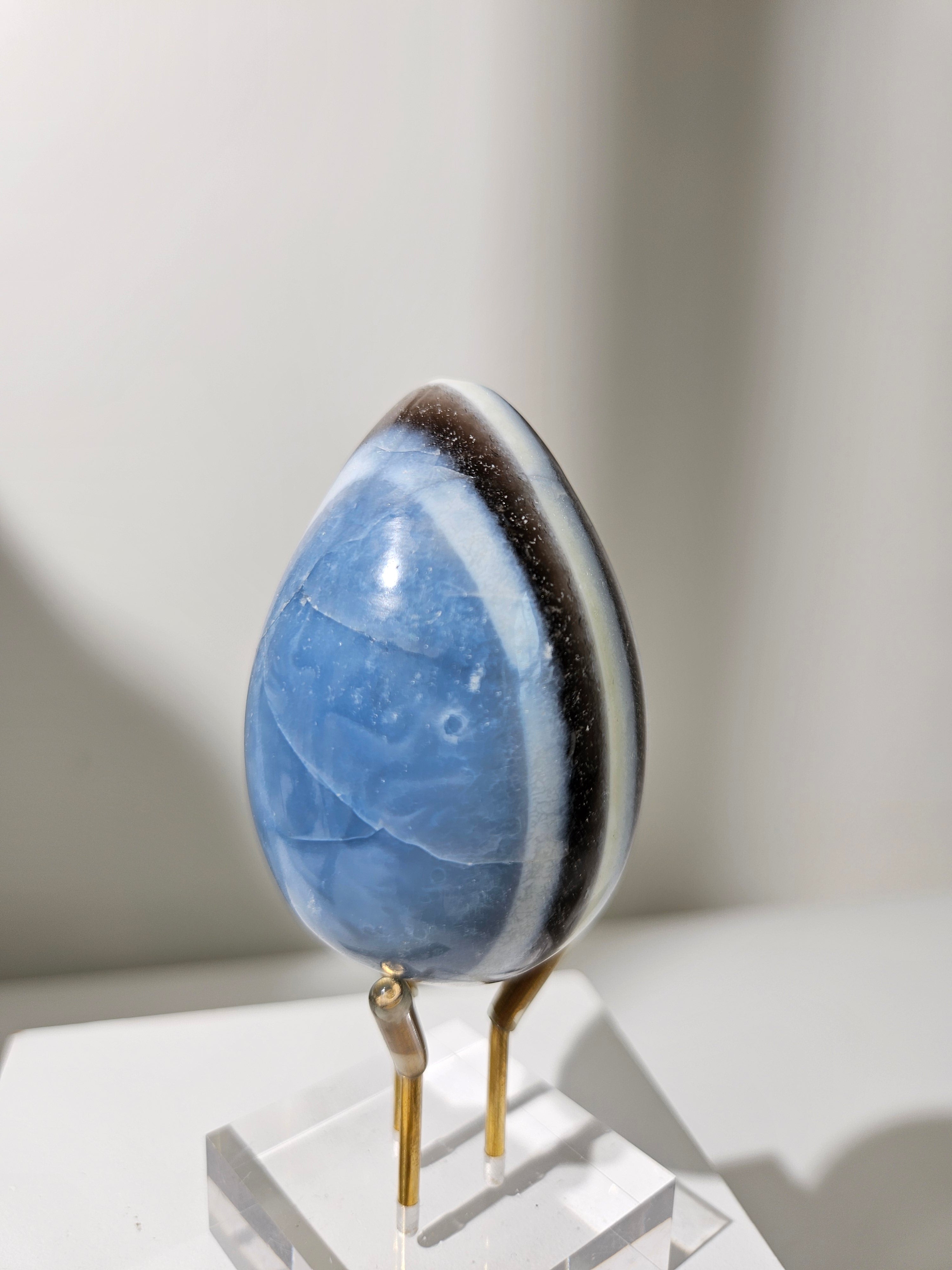 Owyhee Blue Opal Egg 005