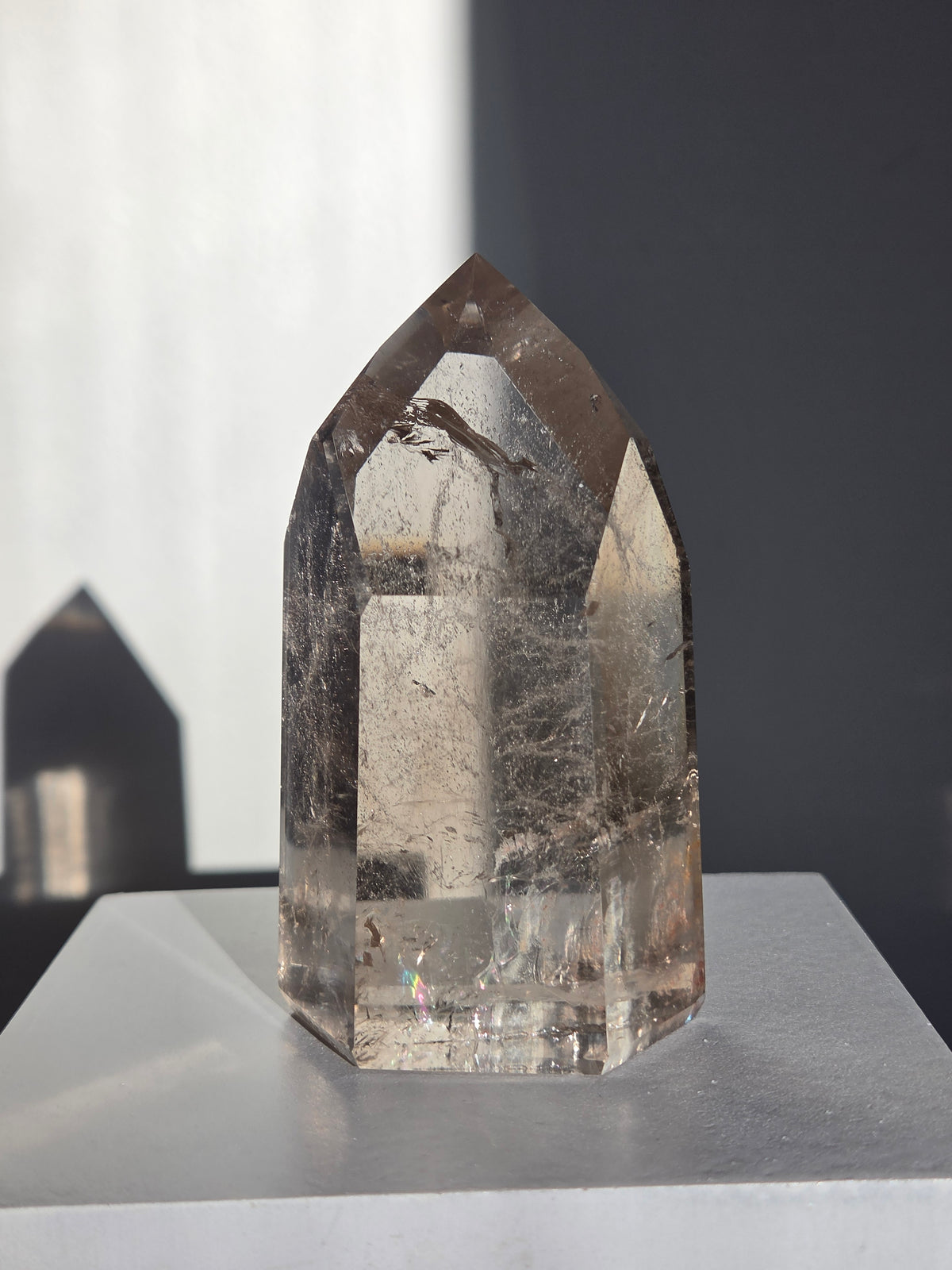Smoky Quartz Tower 028